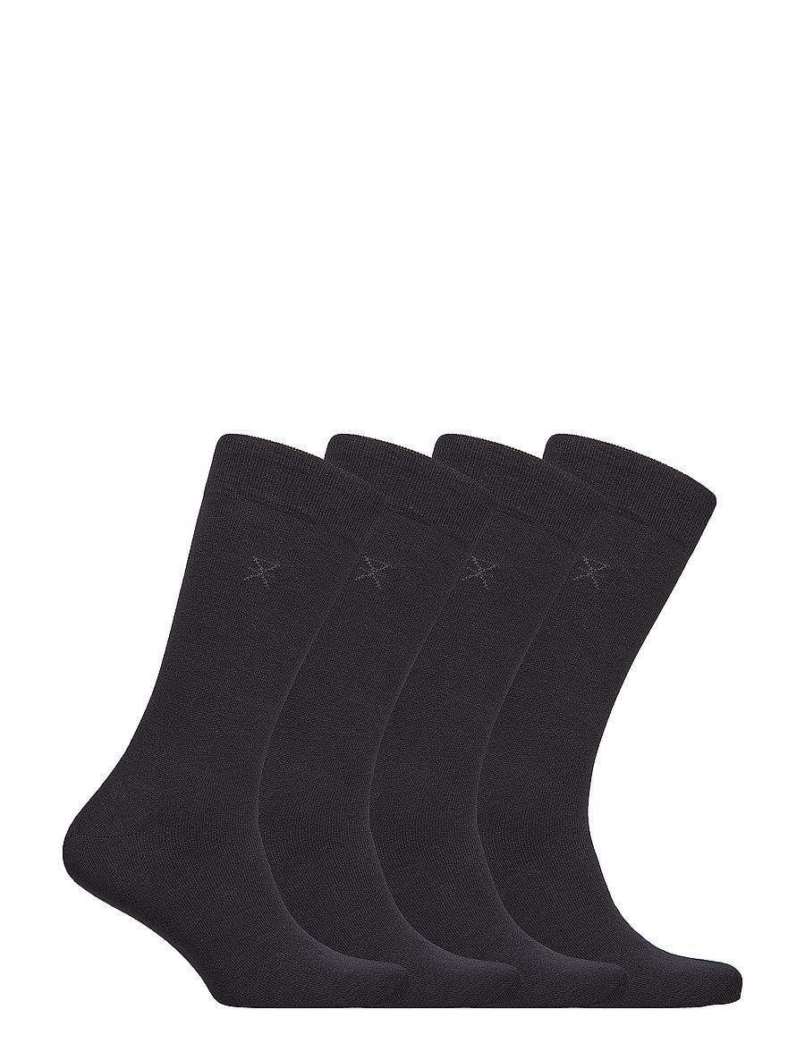 JBS of Denmark - JBS of DK socks 4-pack - chaussettes crew - black - 3