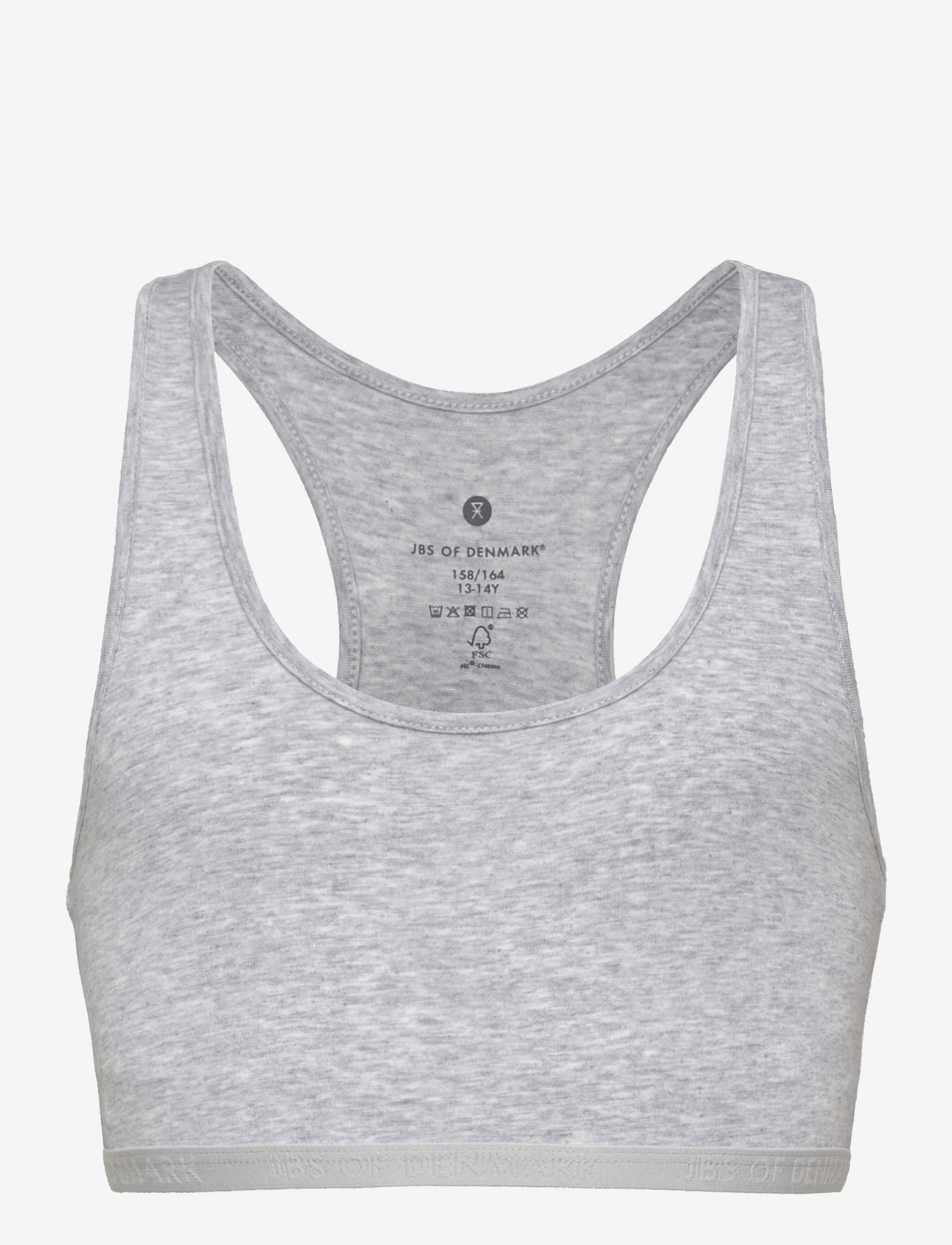 JBS of Denmark - JBS of DK Girls 2-pack Top - oberteile - light grey - 0