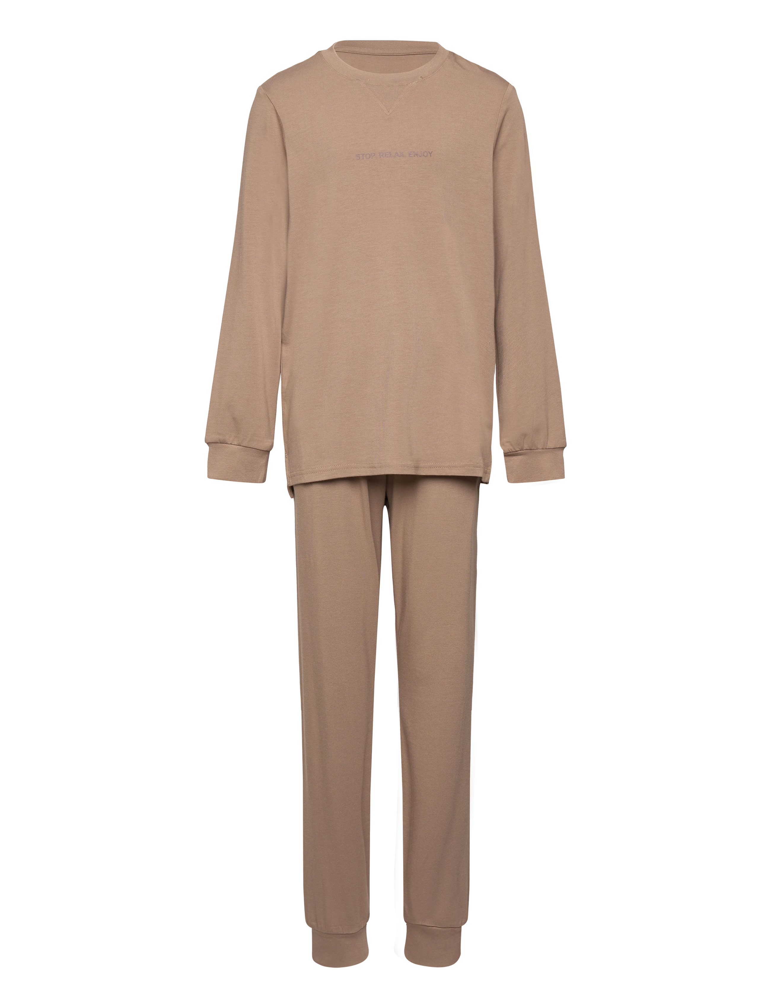 JBS of Denmark Jbs Of Dk, Kids Nightwear Set, 1.5, Pyjamas, Beige - Pyjama Sets, Kinder