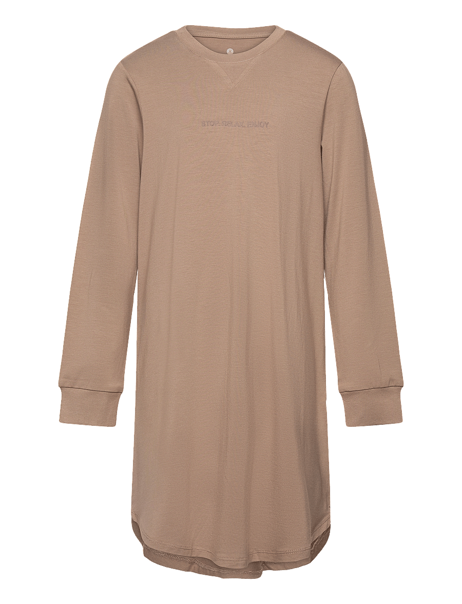 JBS of Denmark - JBS of DK Girls LS nightdress - natkjoler - caramel - 0