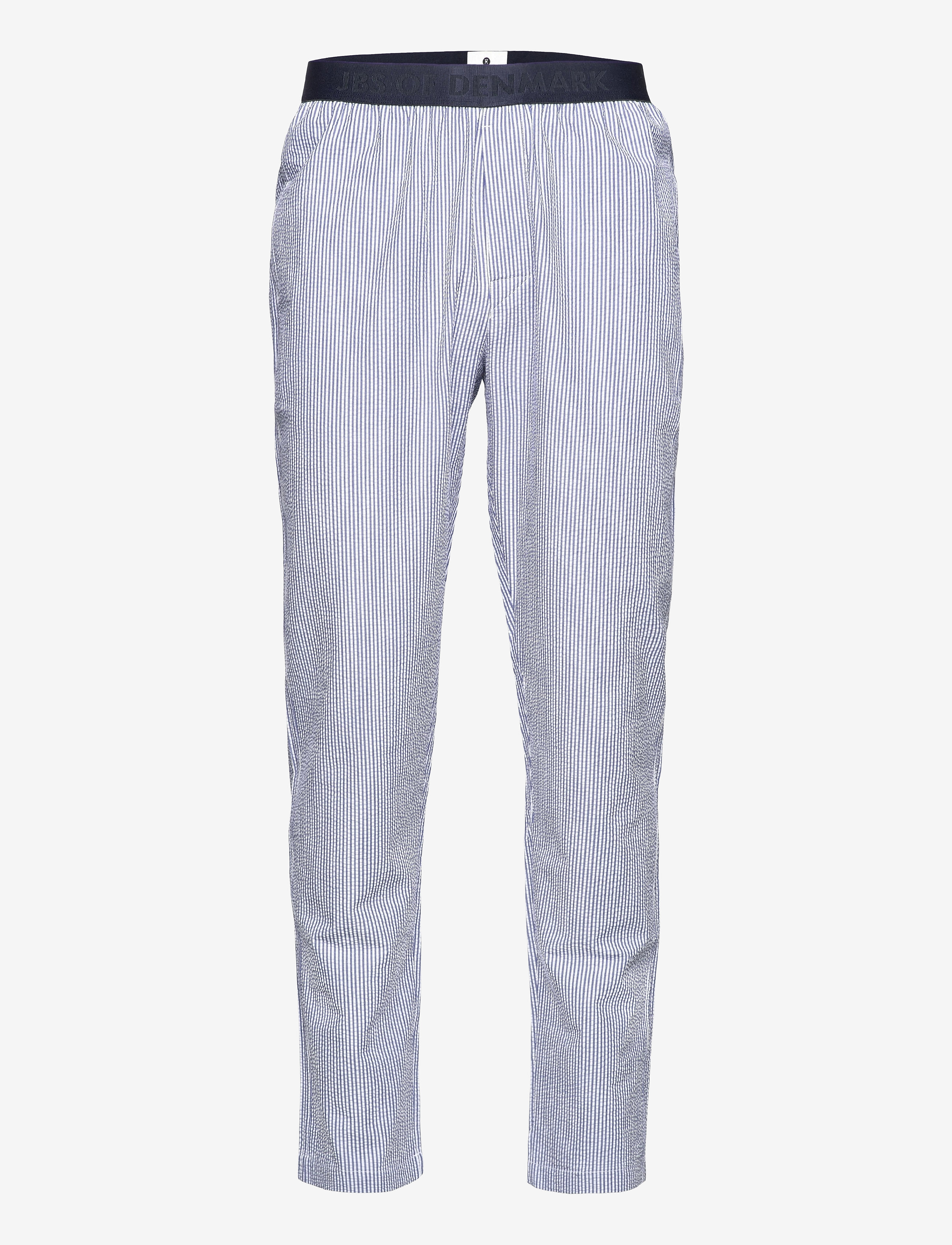 JBS of Denmark Jbs Of Dk Seersucker Pant, XXL, Night & Loungewear, Grau - Lounge Pants, Männerswear