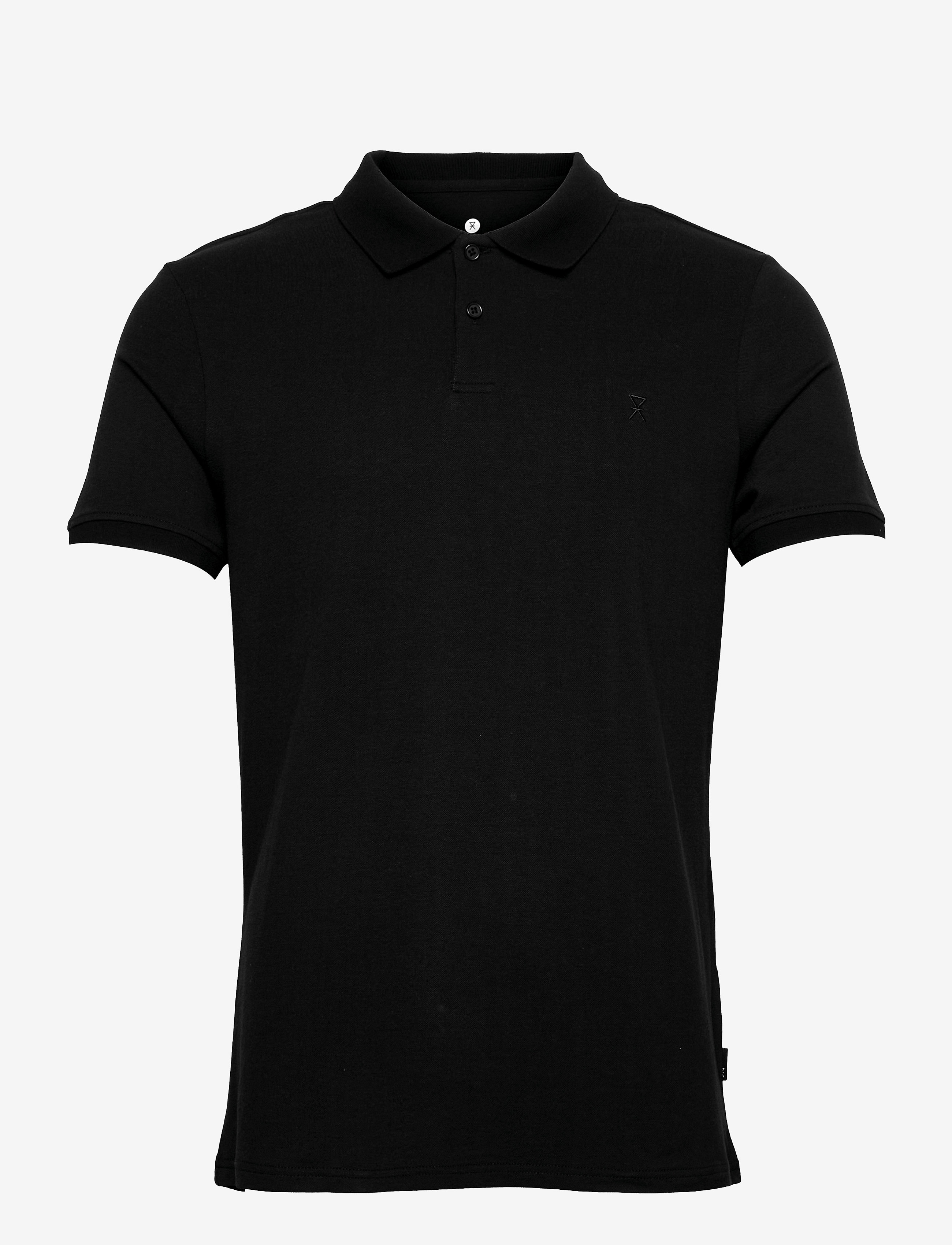 JBS of DK polo pique - BLACK
