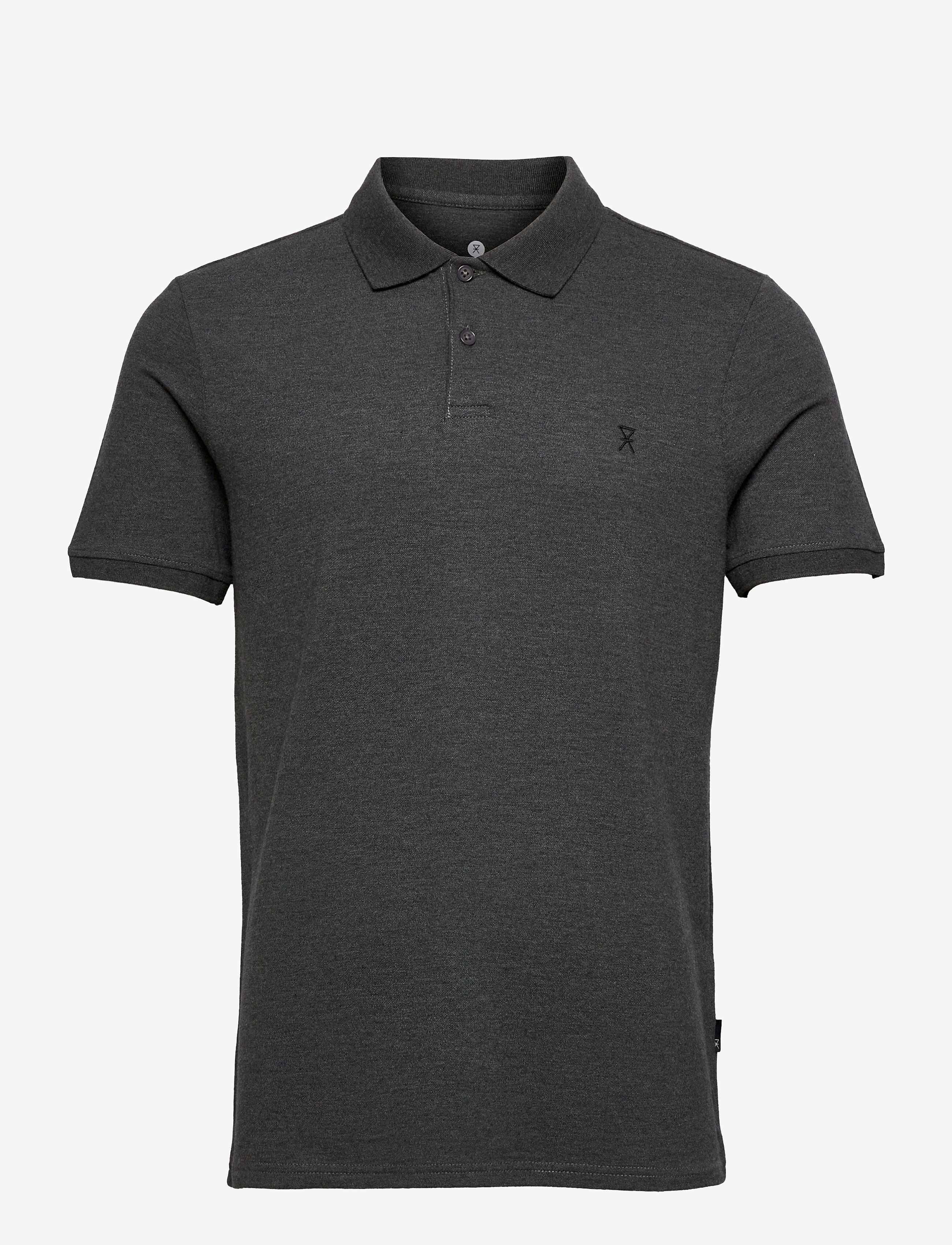 JBS of DK polo pique - GREY MELANGE