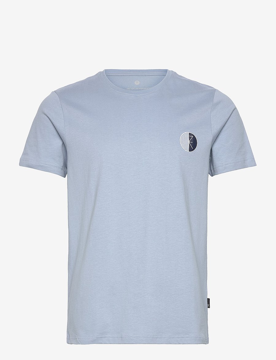 JBS of Denmark - JBS of DK O-neck Blend - t-shirts à manches courtes - blue - 0