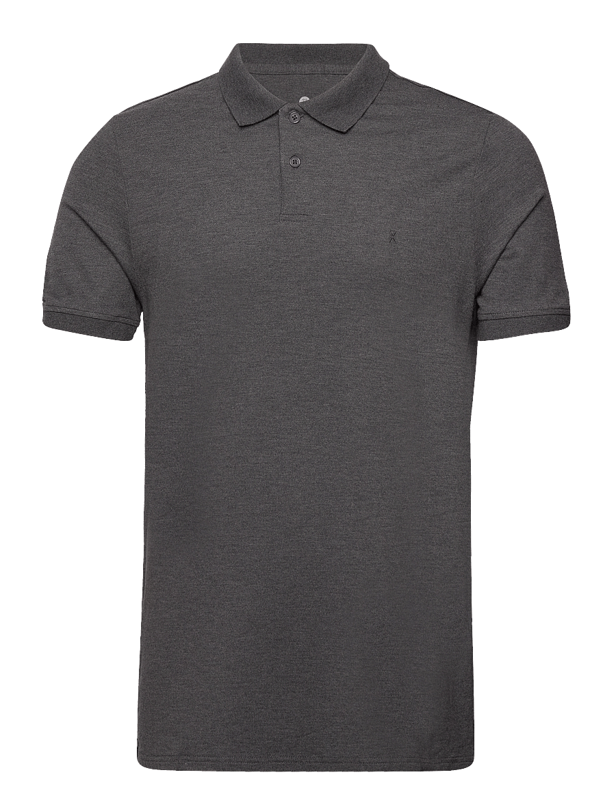 JBS of Denmark - JBS of DK polo pique - kortærmede poloer - grey melan - 1