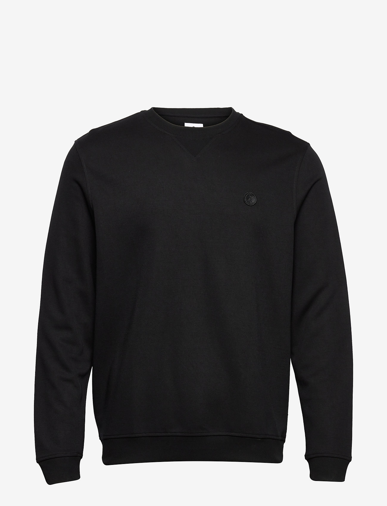 JBS of Denmark - JBS of DK Badge crew neck FSC - kläder - black - 0