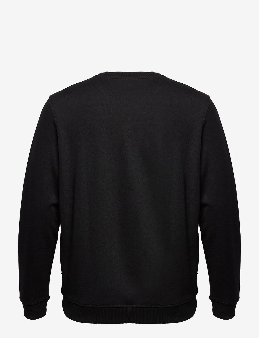 JBS of Denmark - JBS of DK Badge crew neck FSC - sweatshirts - black - 1