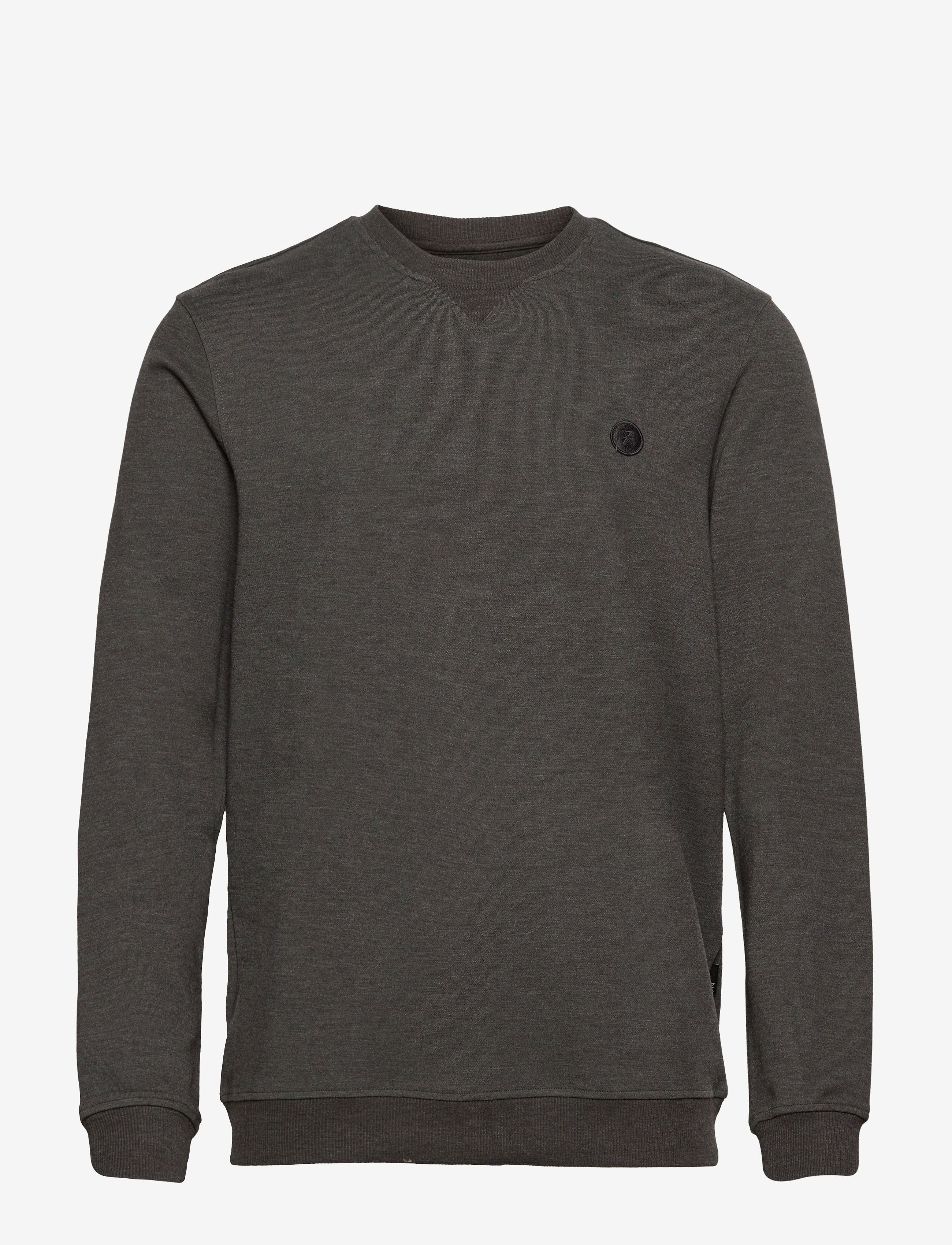JBS of Denmark JBS of DK Badge crew neck FSC - Kleidung - MöRKGRå ME / grey