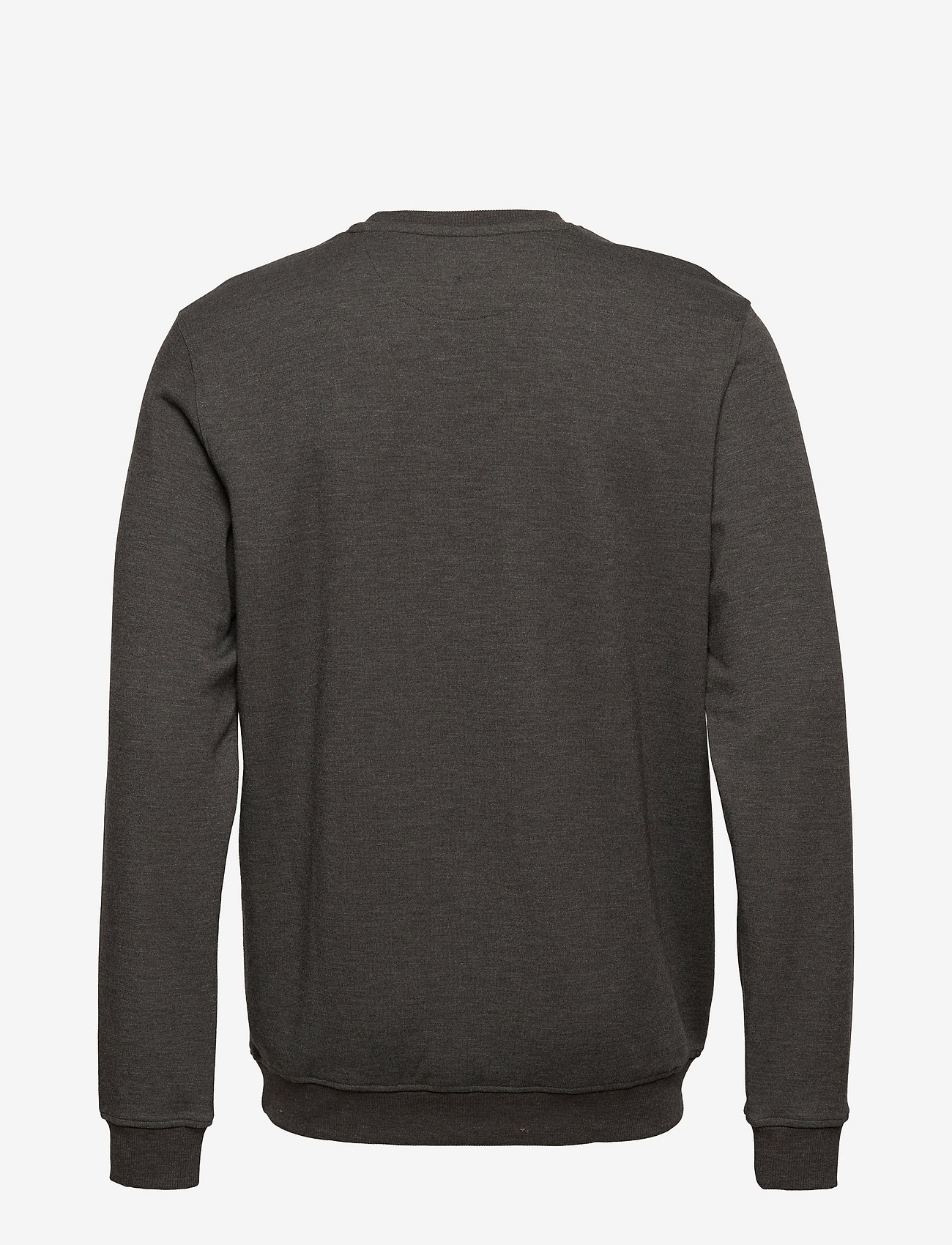 JBS of Denmark - JBS of DK Badge crew neck FSC - rõivad - mörkgrå me - 1