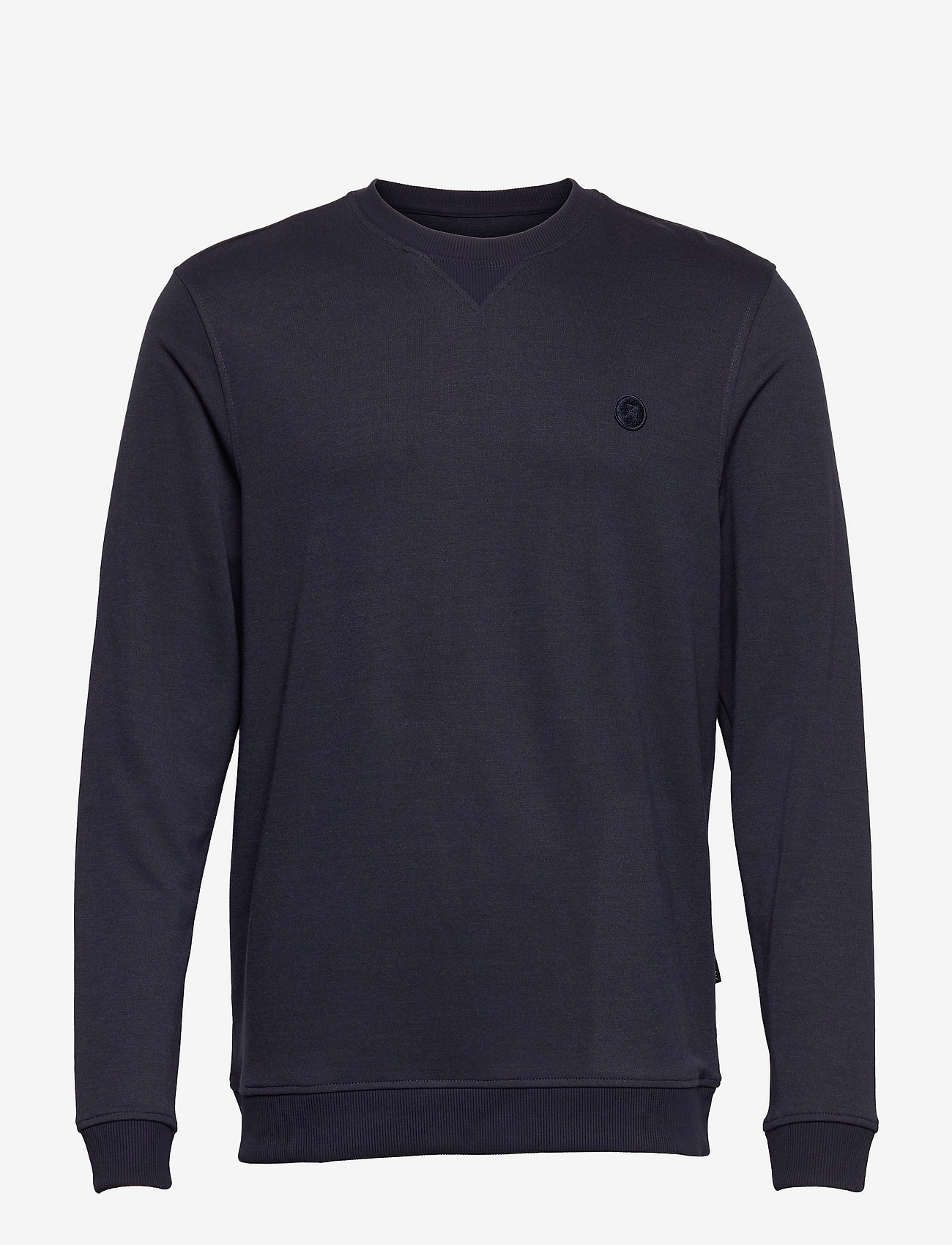 JBS of Denmark - JBS of DK Badge crew neck FSC - rõivad - navy - 0