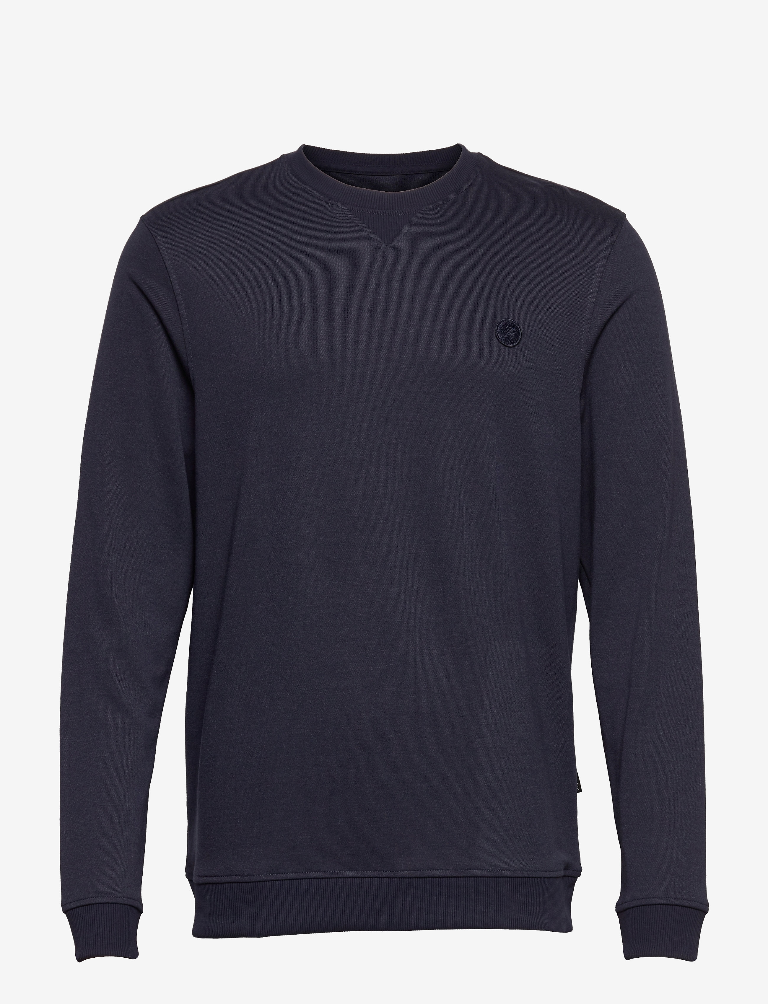 JBS of DK Badge crew neck FSC - NAVY