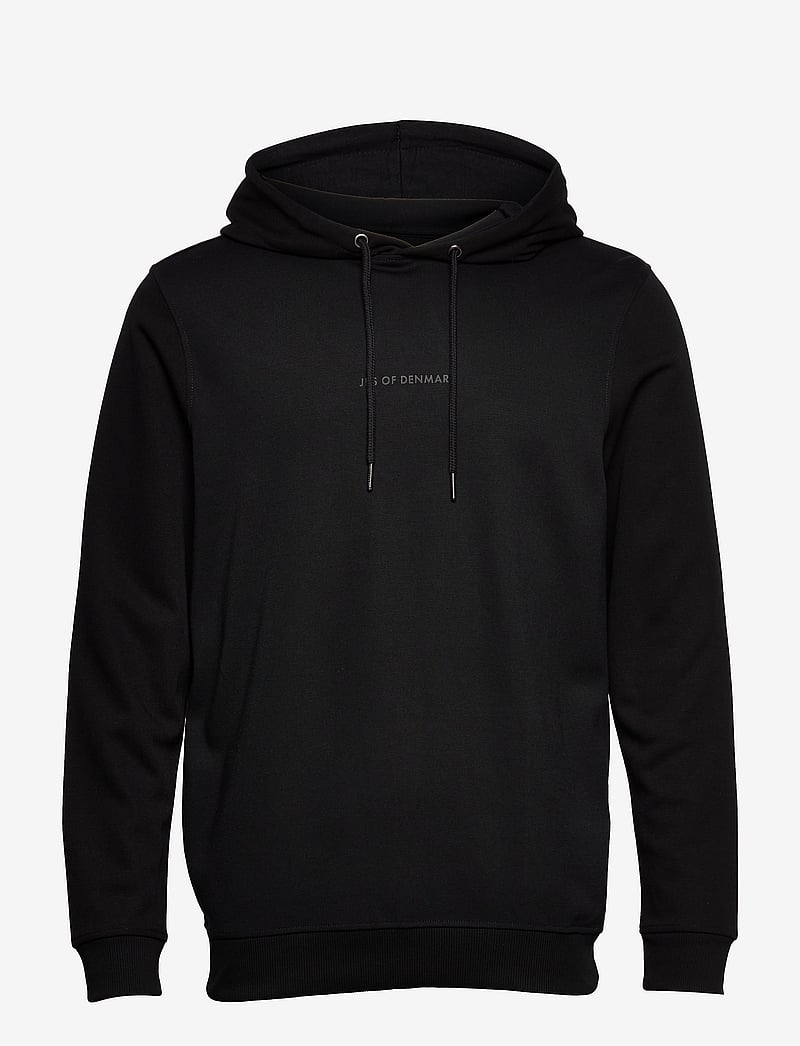 JBS of Denmark - JBS of DK Logo hoodie FSC - hættetrøjer - black - 0