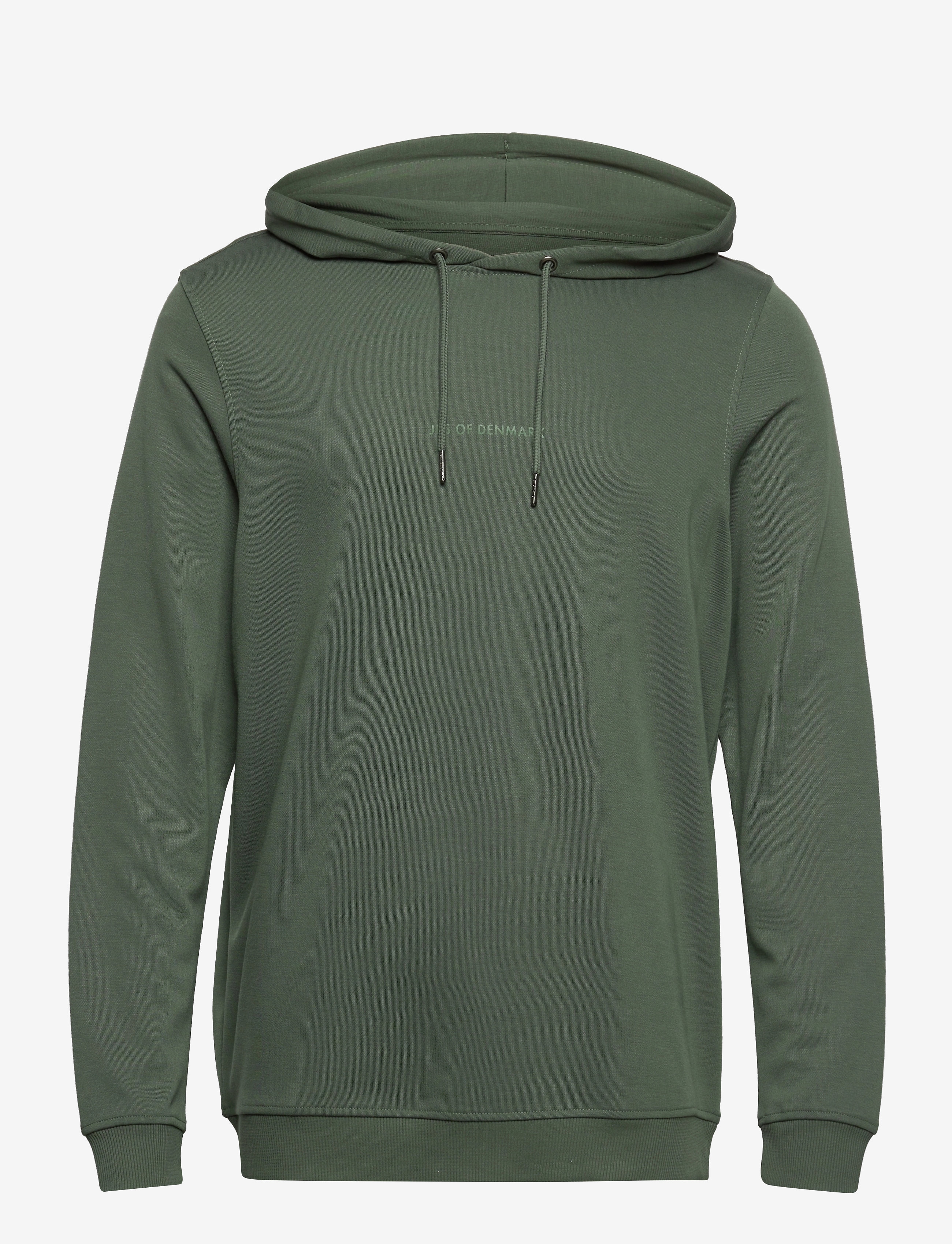 JBS of Denmark Jbs Of Dk Logo Hoodie Fsc, Mænd, Logo Hættetrøje, Grøn, Str: S