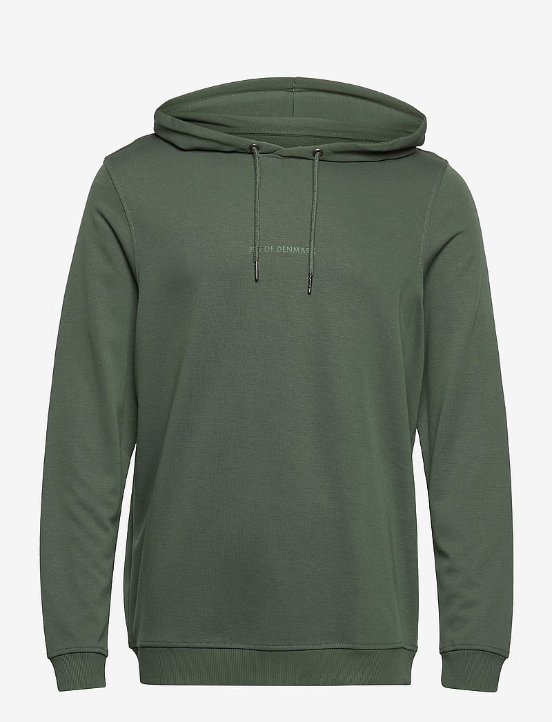 JBS of Denmark - JBS of DK Logo hoodie FSC - hettupeysur - green - 0