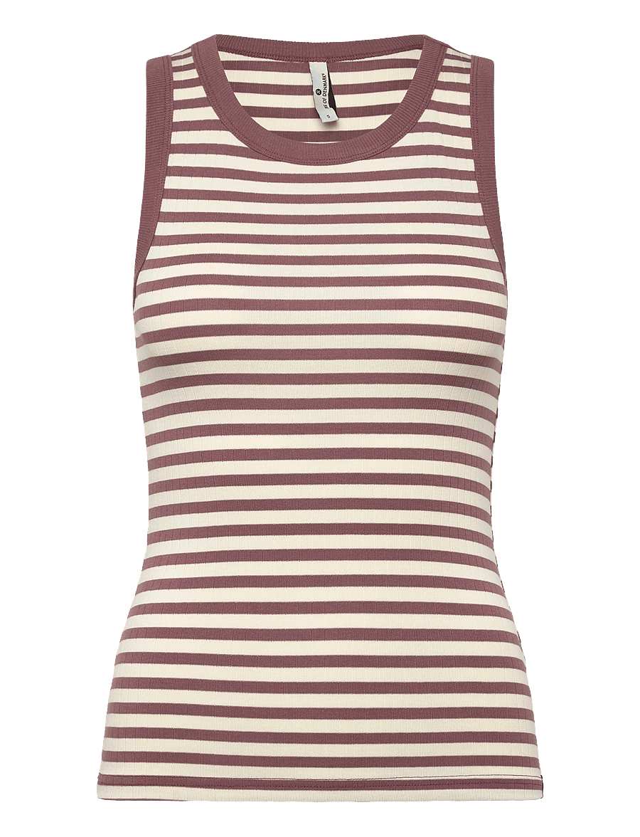 JBS of Denmark - JBS of DK ribbed racer top. - hauts sans manches - red - 0