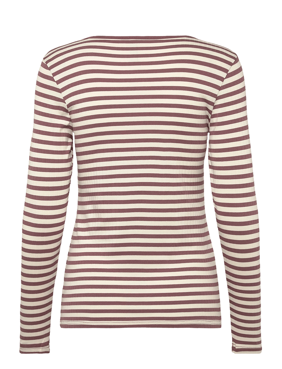 JBS of Denmark - JBS of DK ribbed ls tee. - hauts à manches longues - red - 1
