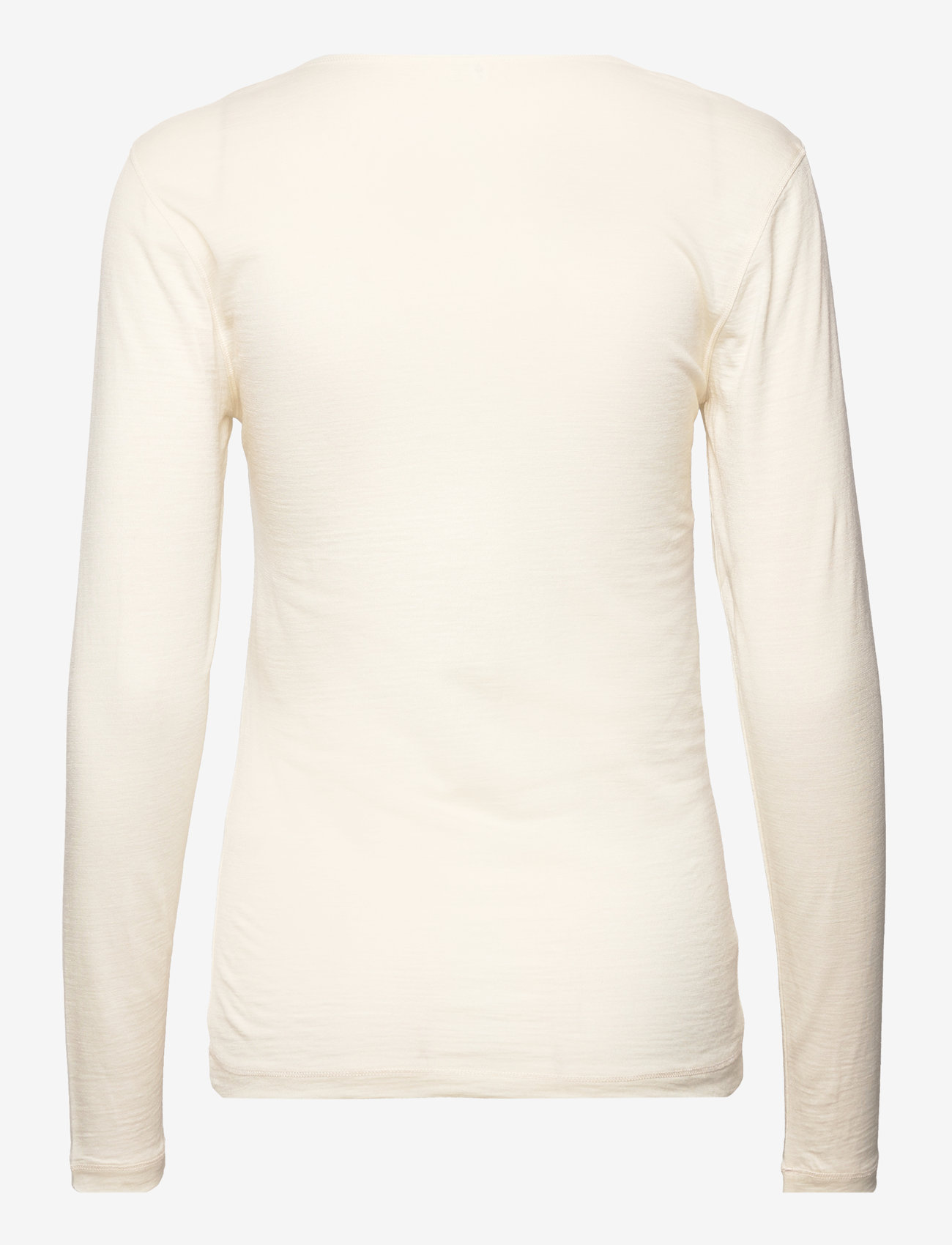 JBS of Denmark - JBS of DK t-shirt LS wool - ivory - 2