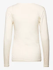 JBS of Denmark - JBS of DK t-shirt LS wool - nachtwäsche & loungewear - ivory - 1