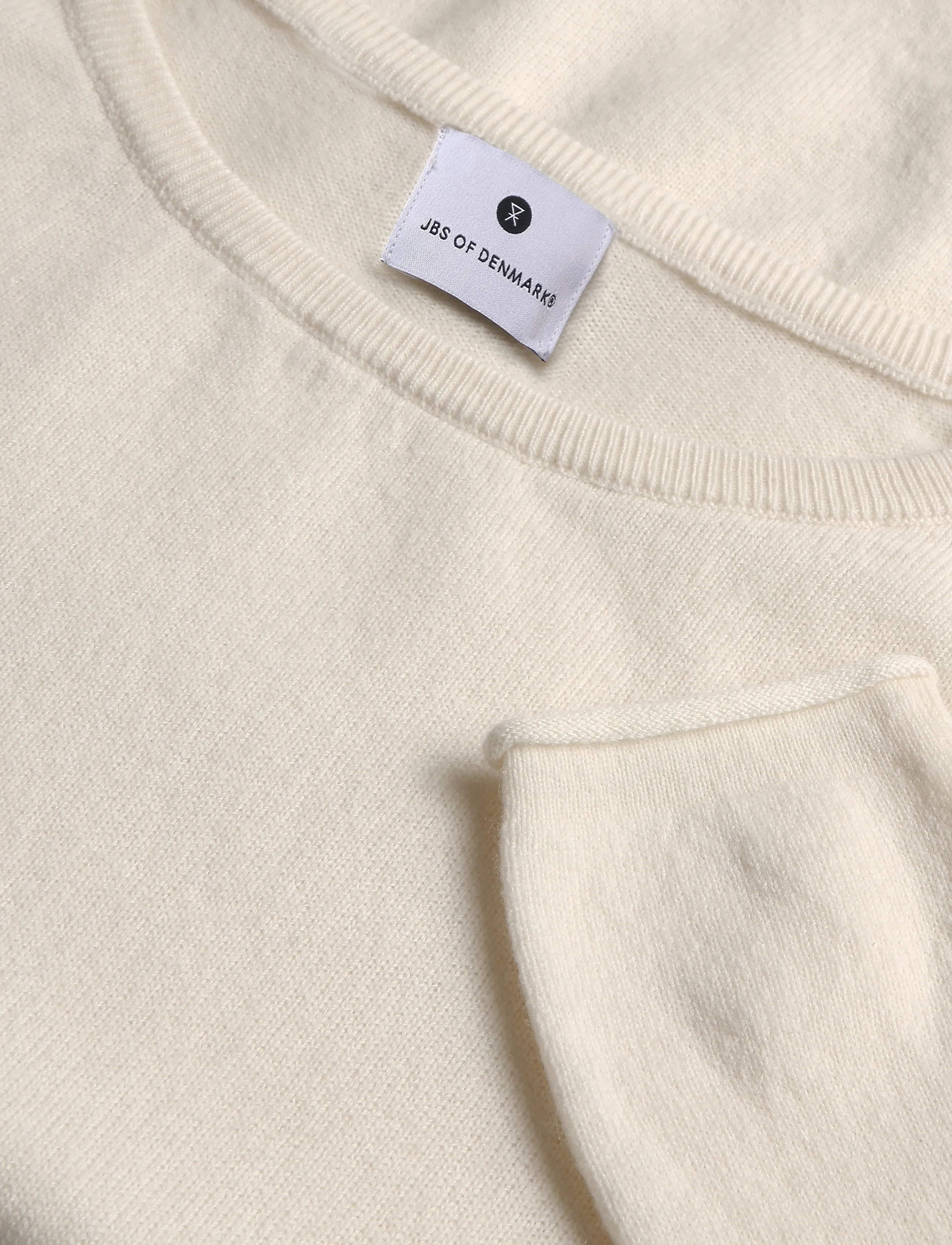 JBS of Denmark - JBS of Denmark wool blouse - striktrøjer - ivory - 2