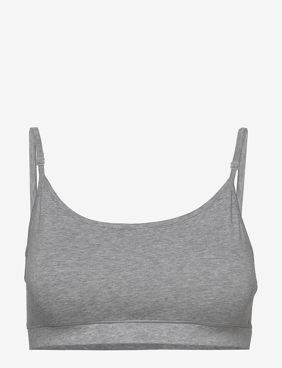 JBS of Denmark - JBS of DK bra top nar strap ba - brassières - grey melan - 1