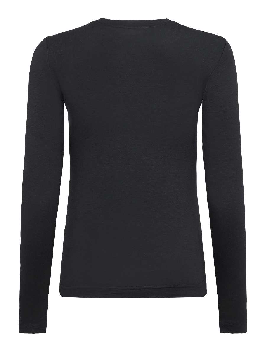 JBS of Denmark - JBS of Denmark cashmere-blend LS - oberteile - black - 1