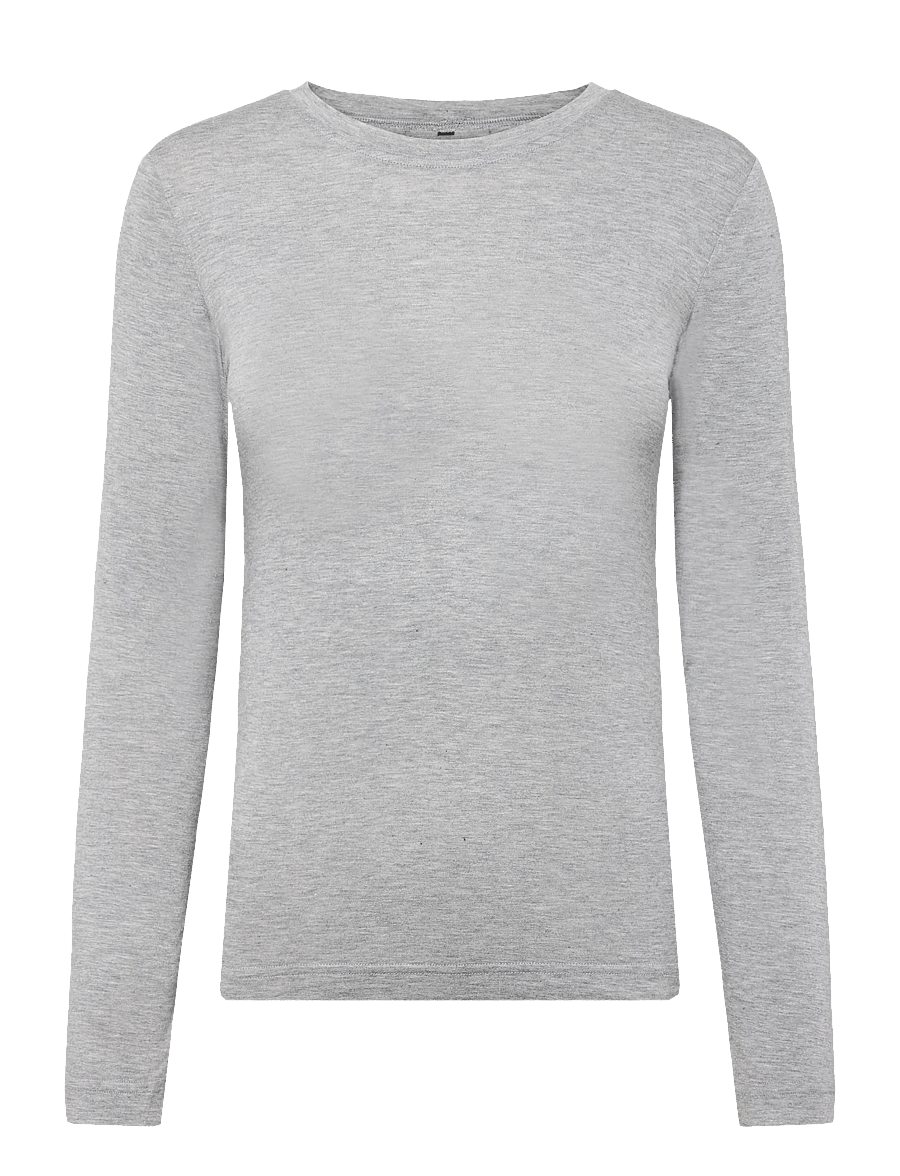 JBS of Denmark - JBS of Denmark cashmere-blend LS - oberteile - light grey - 0