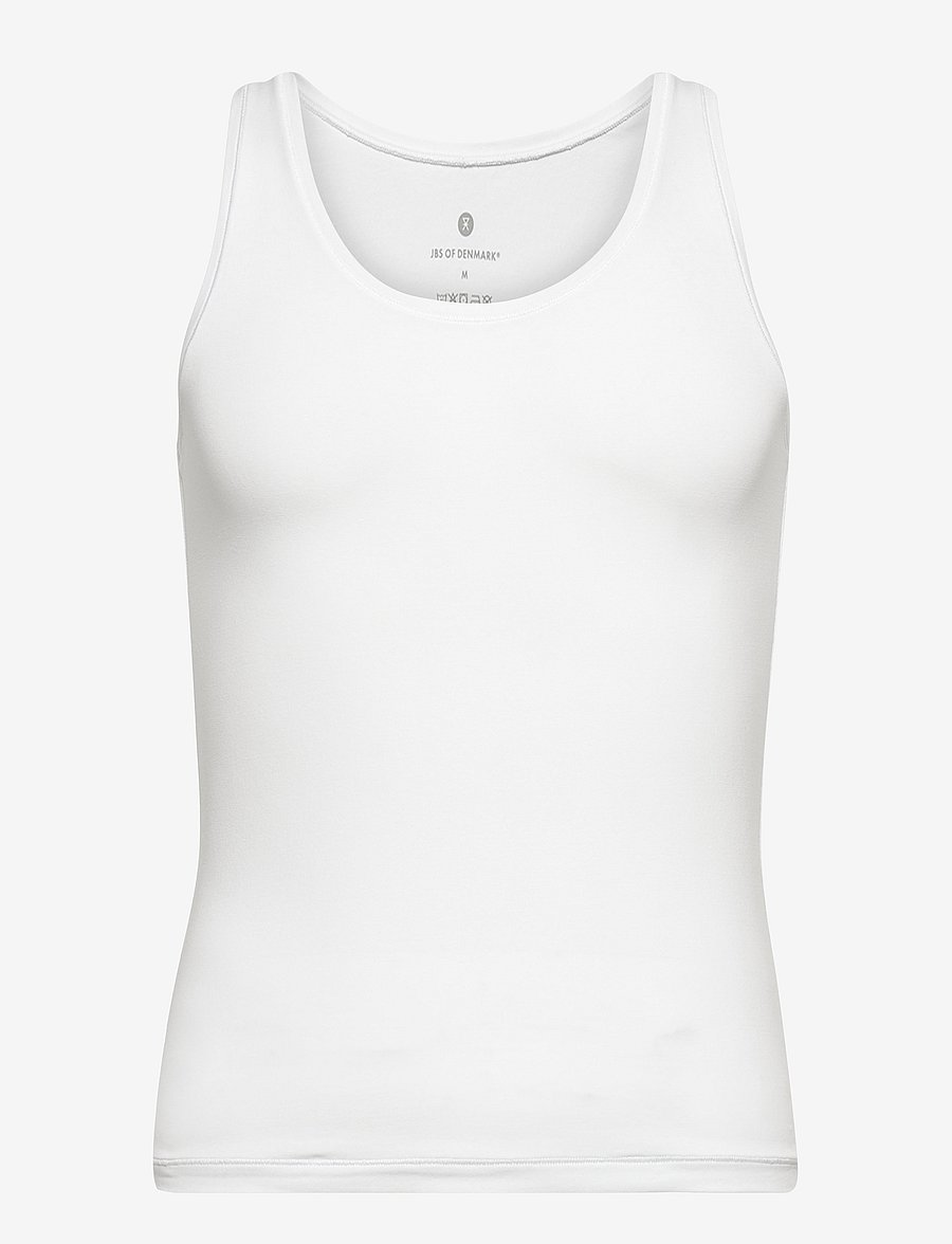 JBS of Denmark - JBS of DK top wide straps - tanktops - vit - 1