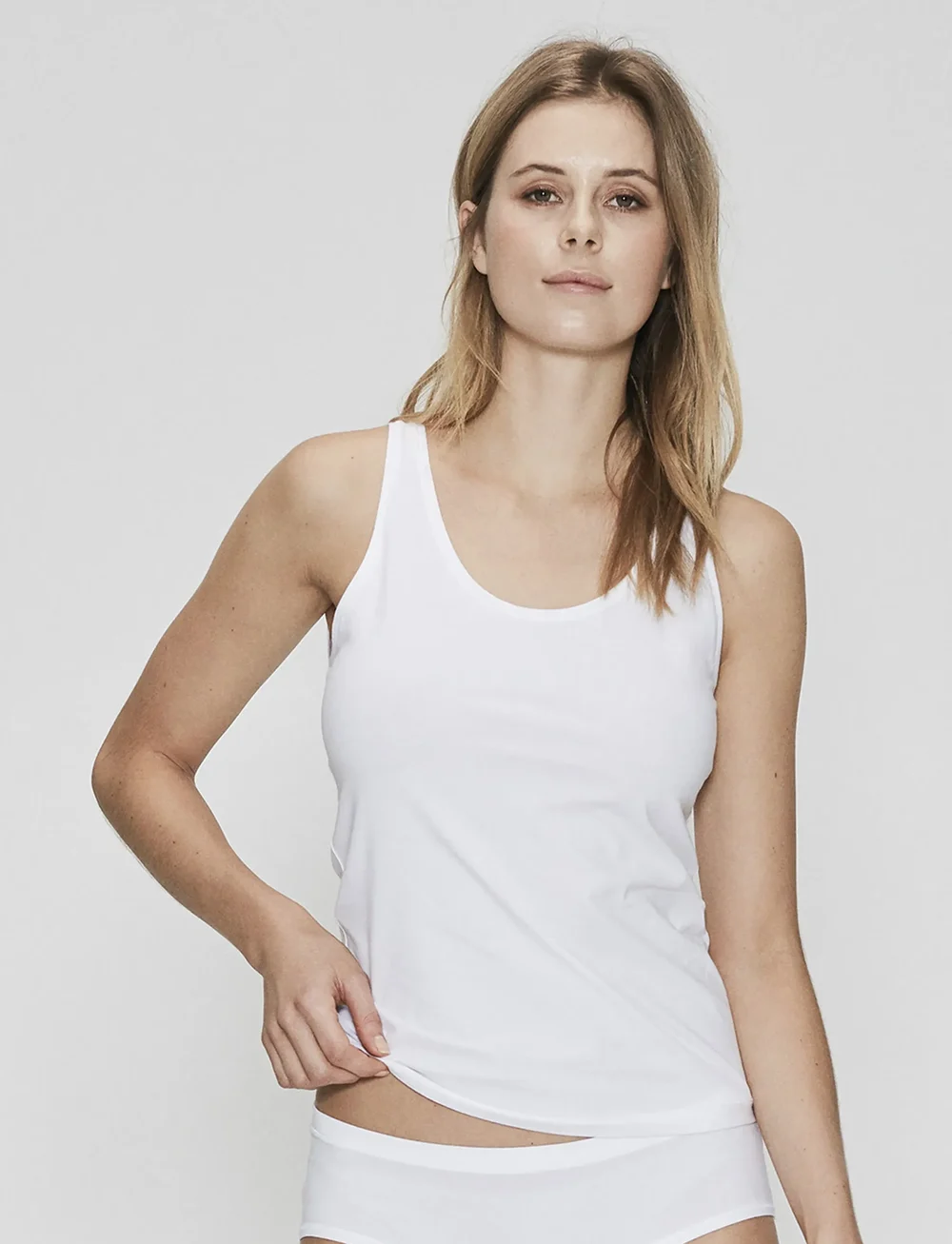 JBS of Denmark - JBS of DK top wide straps - Ærmeløse toppe - vit - 3