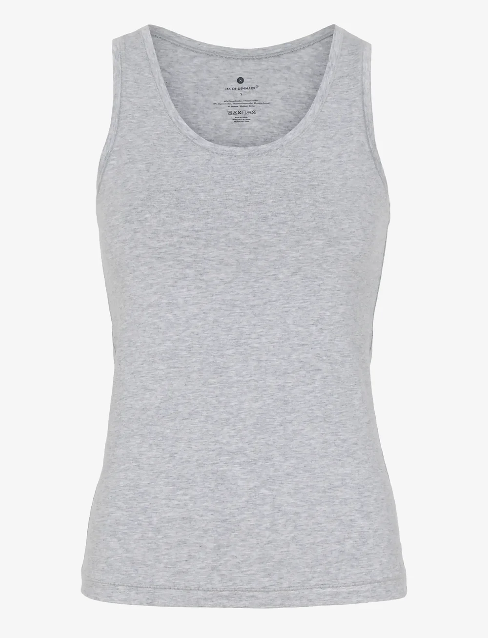 JBS of Denmark - JBS of DK top wide straps. - overdele - light grey - 1