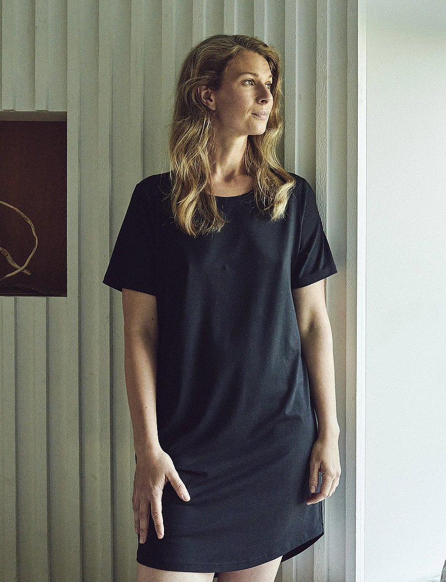 JBS of Denmark - JBS of DK big shirt. - chemises de nuit - svart - 0