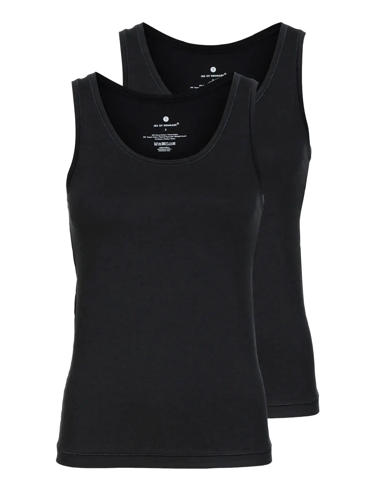 JBS OF DENMARK Jbs Of Dk 2-Pack Singlet Schwarz - XL - Damen