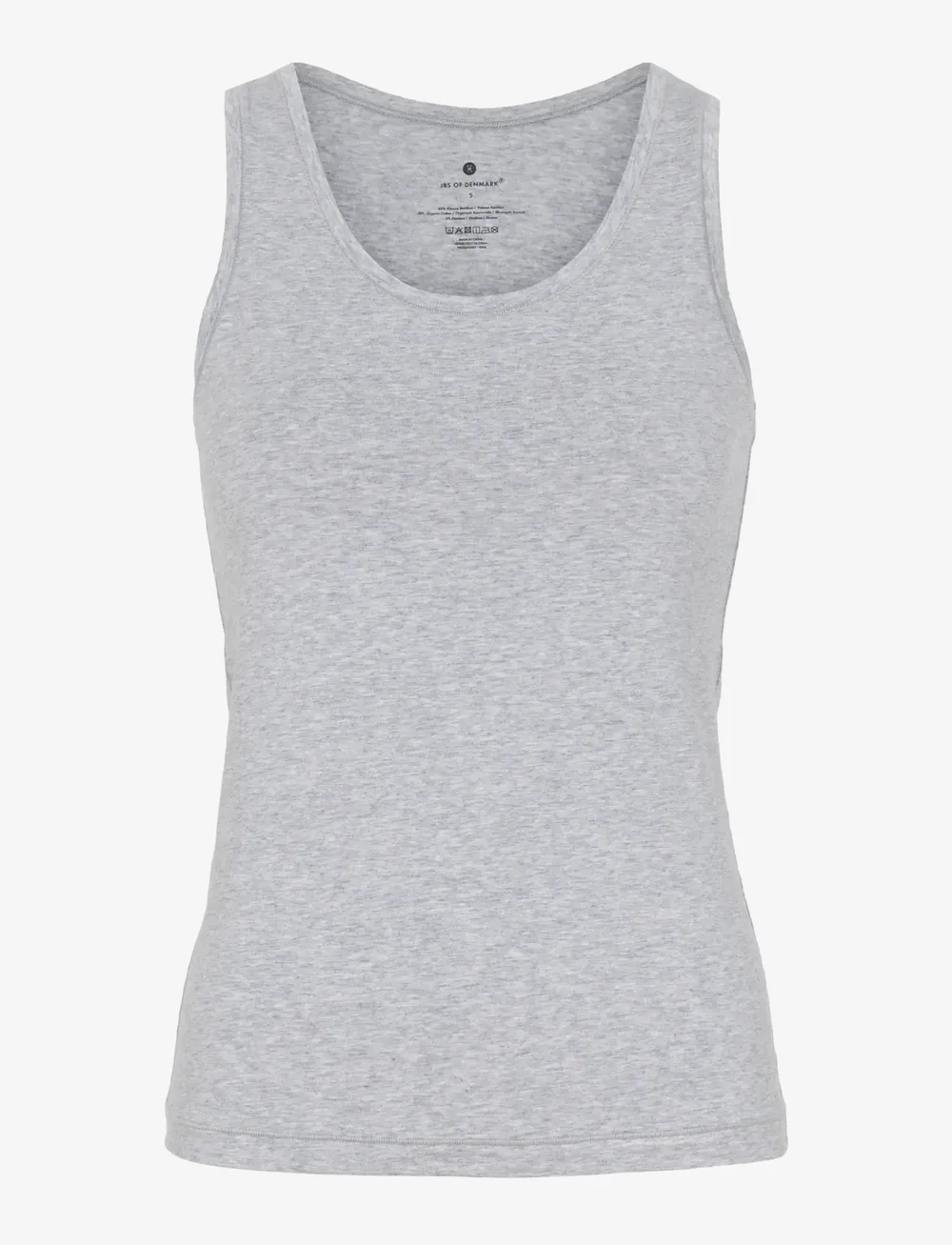 JBS of Denmark - JBS of DK 2-pack singlet - t-shirt & tops - ljusgrå me - 2