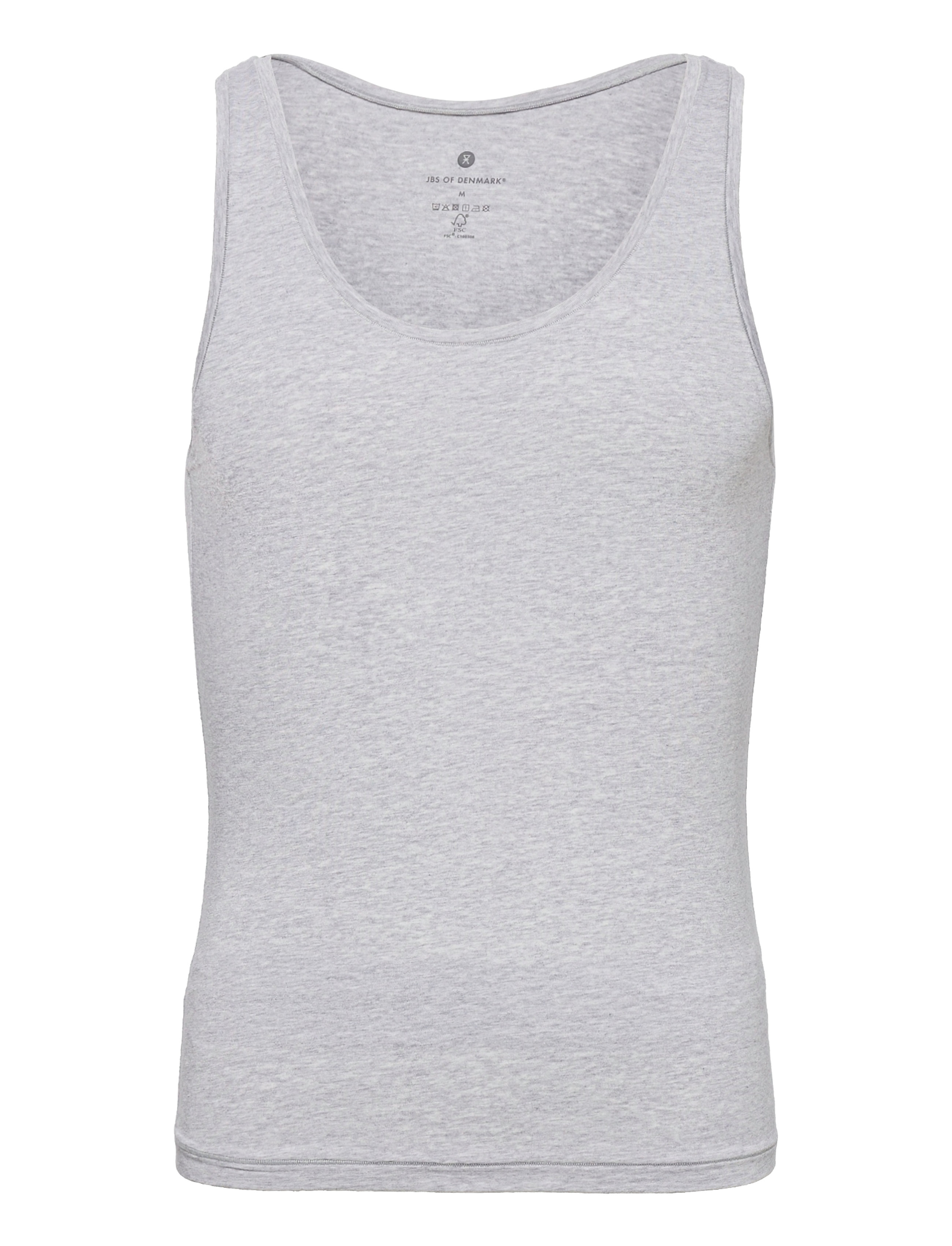 JBS of Denmark - JBS of DK 2-pack singlet - ermeløse topper - ljusgrå me - 4