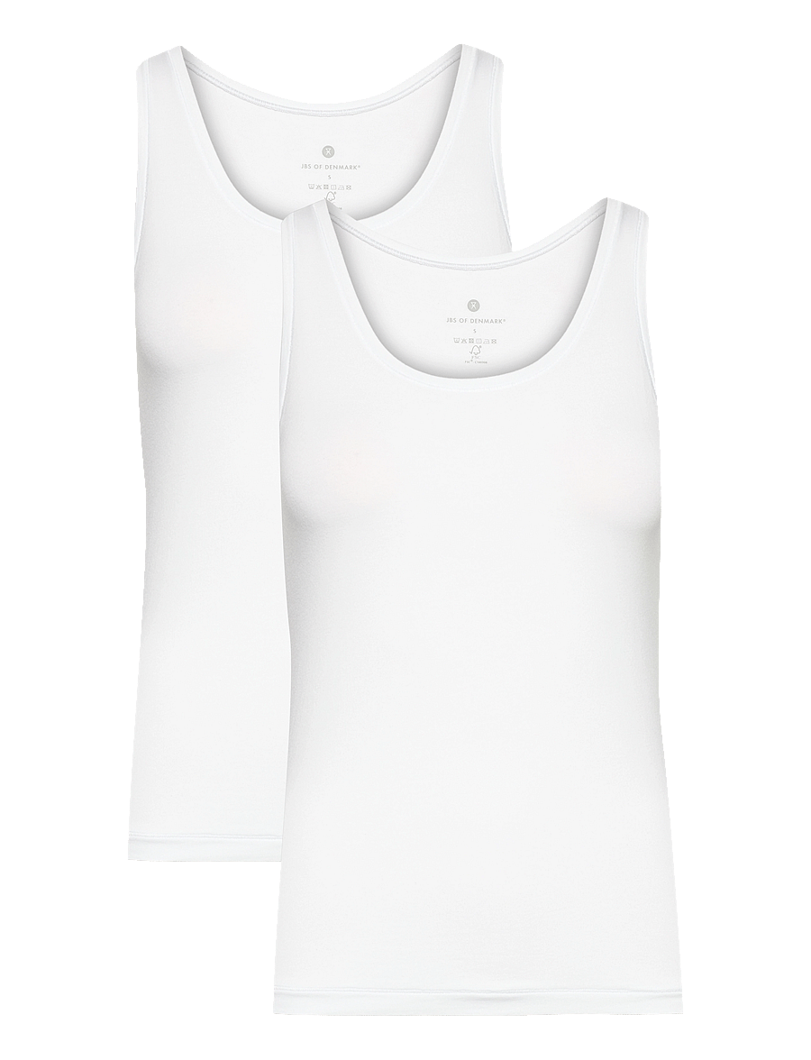 JBS of Denmark - JBS of DK 2-pack singlet - hauts sans manches - vit - 1