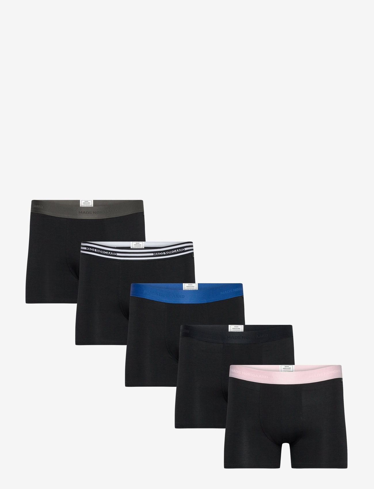 JBS of Denmark - MN x JBS of DK 5-pack tights. - multipack underbukser - black - 0