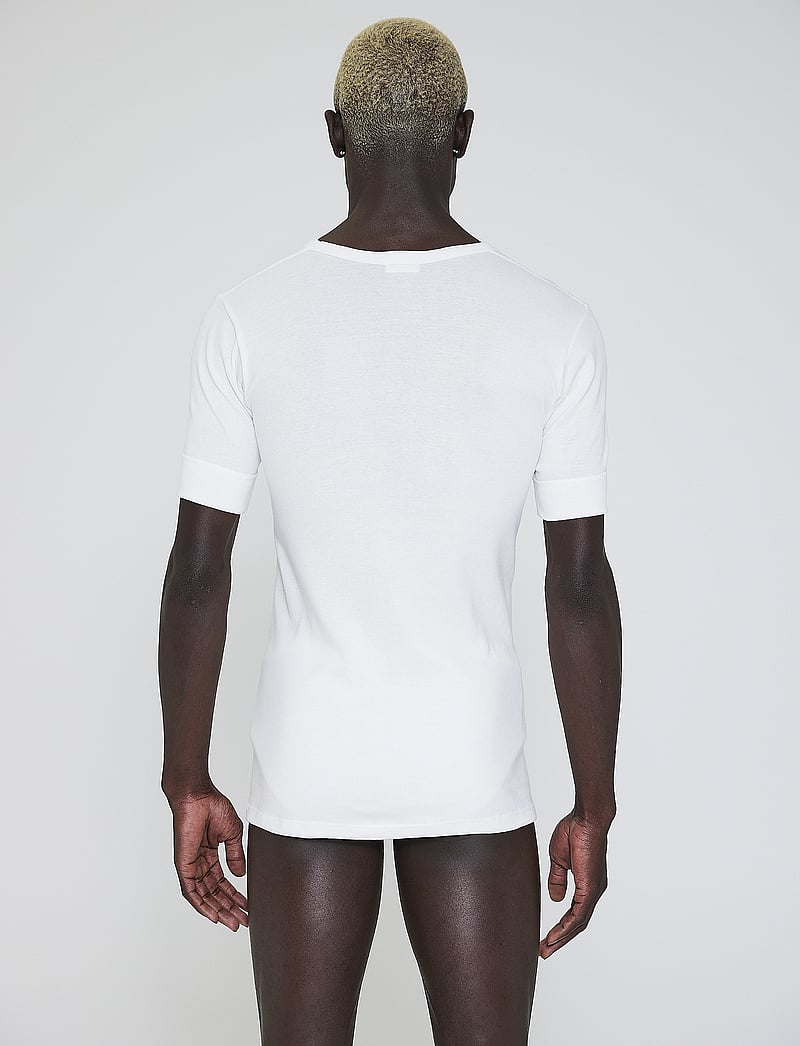 JBS of Denmark - MN x JBS of DK T-shirt o-neck - pyjamaoberteil - white - 3