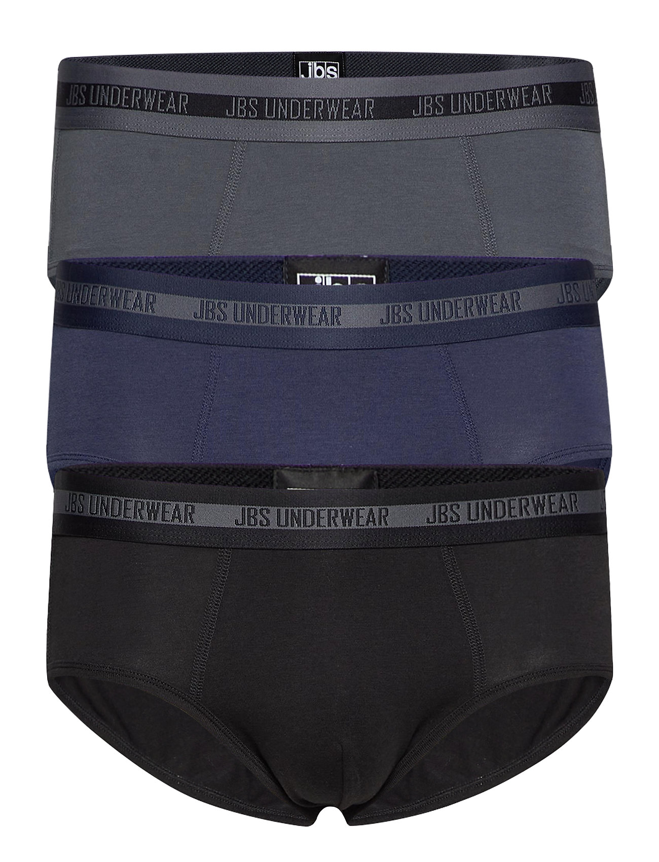JBS Jbs 3-Pack Brief Bamboo. - Black - M