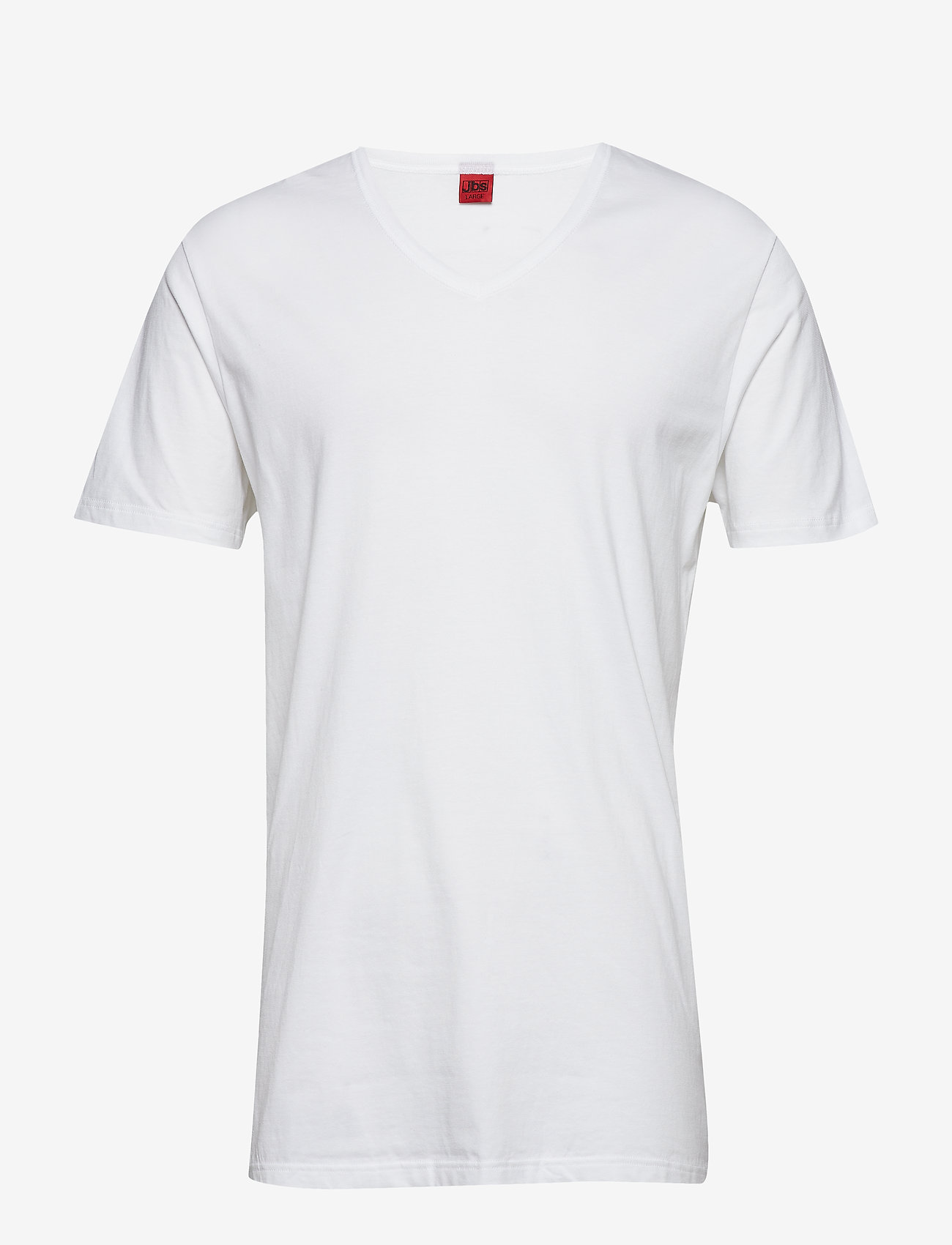 JBS - Basic v-neck tee - laisvalaikio marškinėliai - white - 0