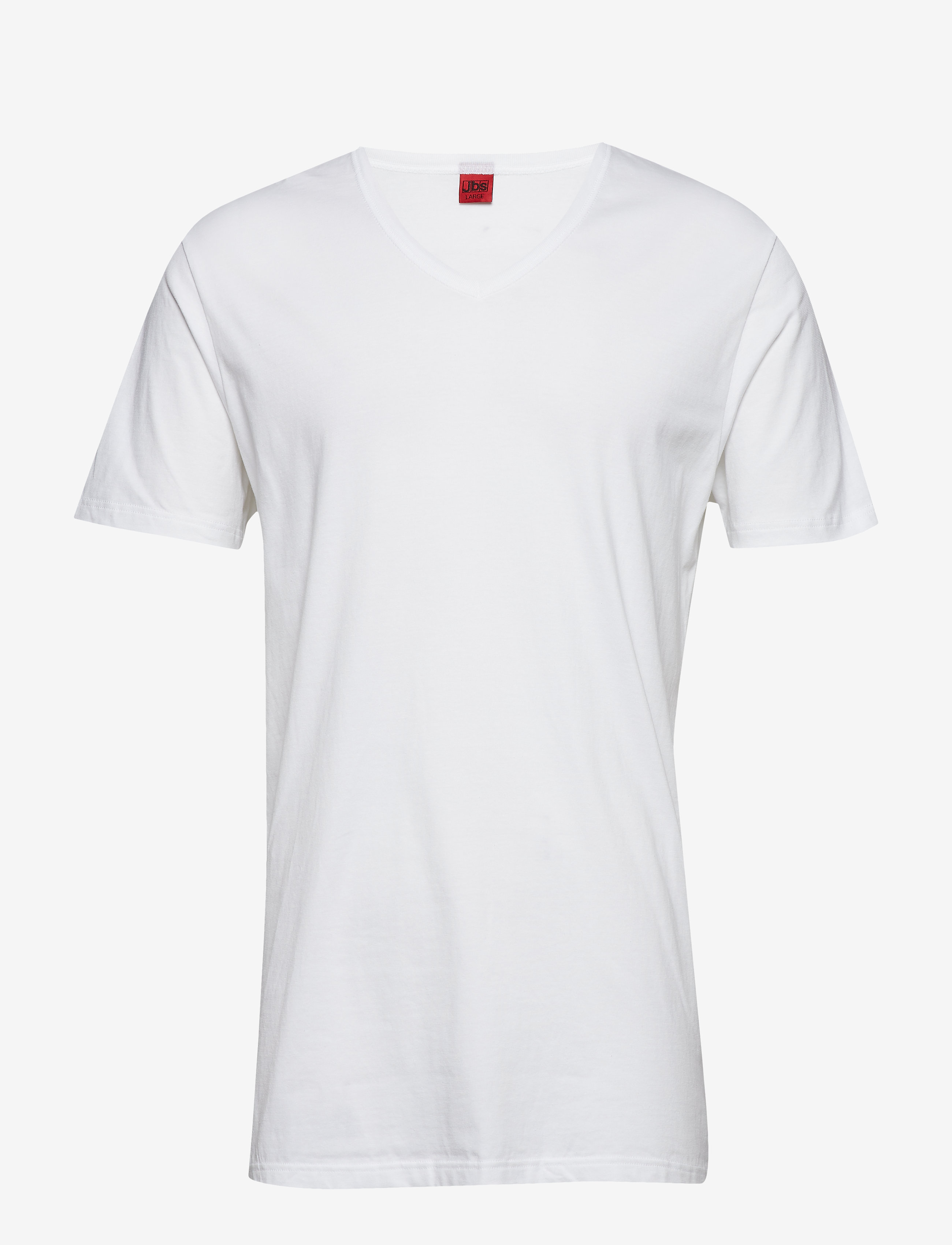 JBS t-shirt  V-neck. - WHITE