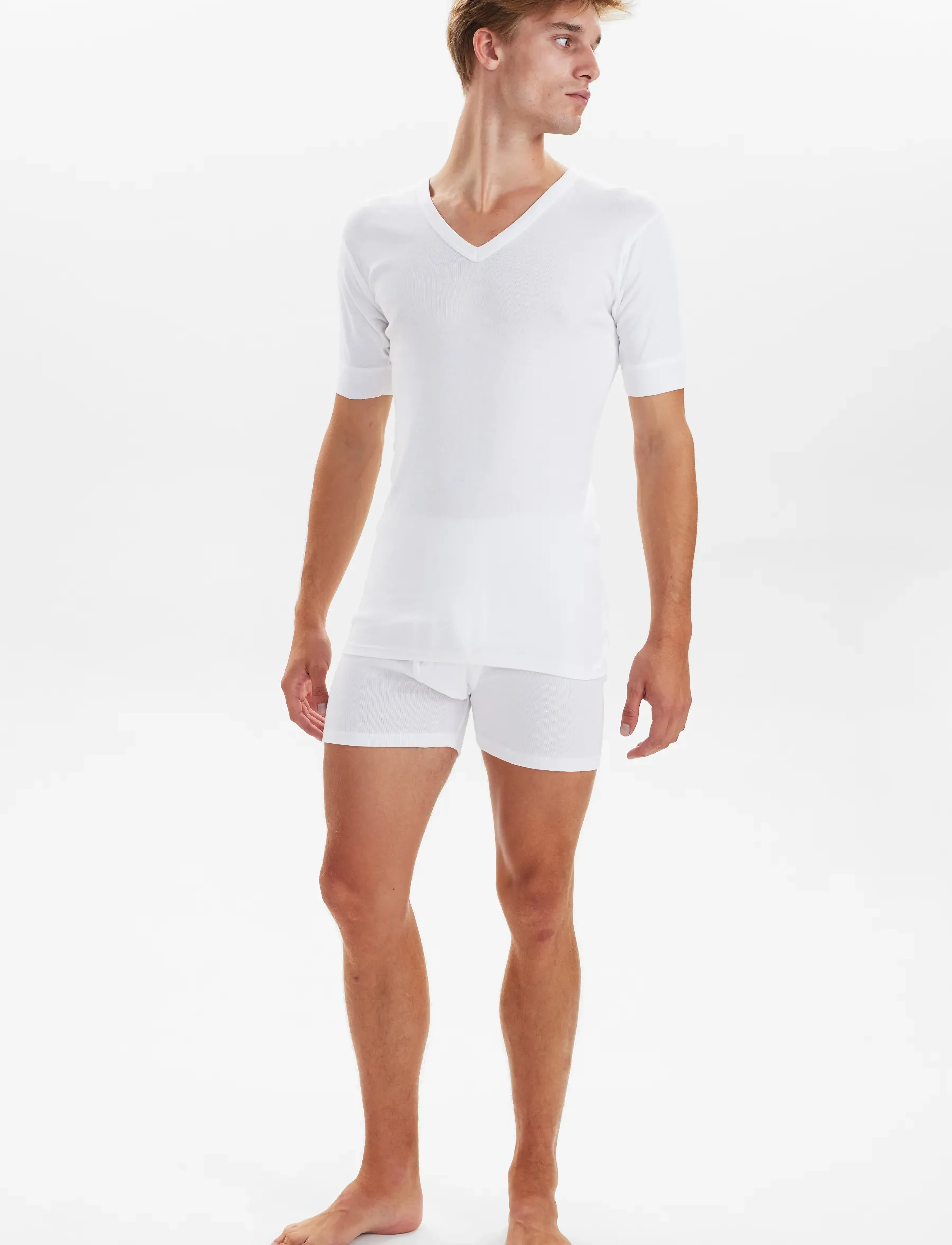 JBS - JBS t-shirt V-neck original - t-shirts mit v-ausschnitt - white - 4