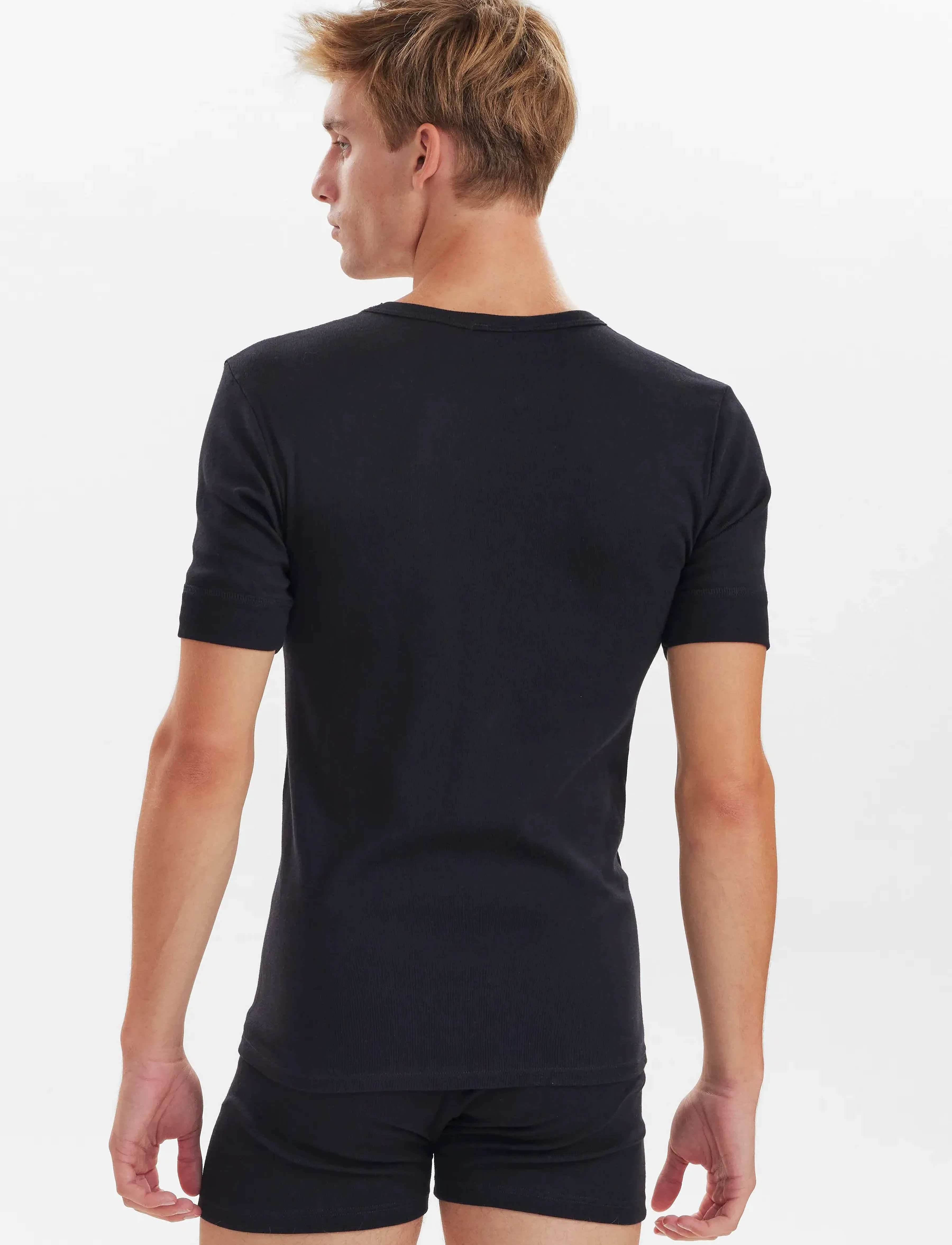 JBS - JBS t-shirt v-neck original - stuttermabolir með v-hálsmáli - black - 3
