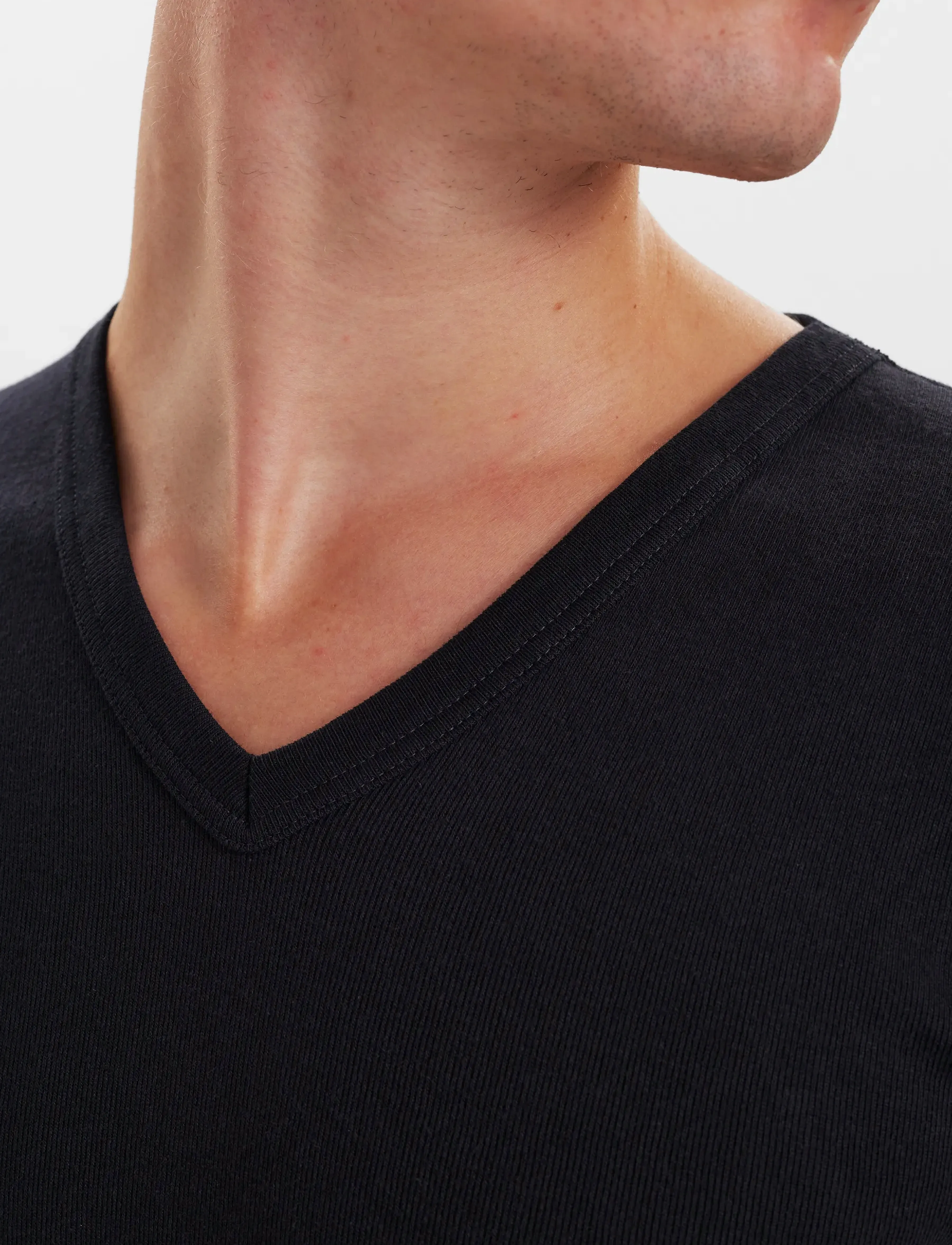 JBS - JBS t-shirt v-neck original - stuttermabolir með v-hálsmáli - black - 5