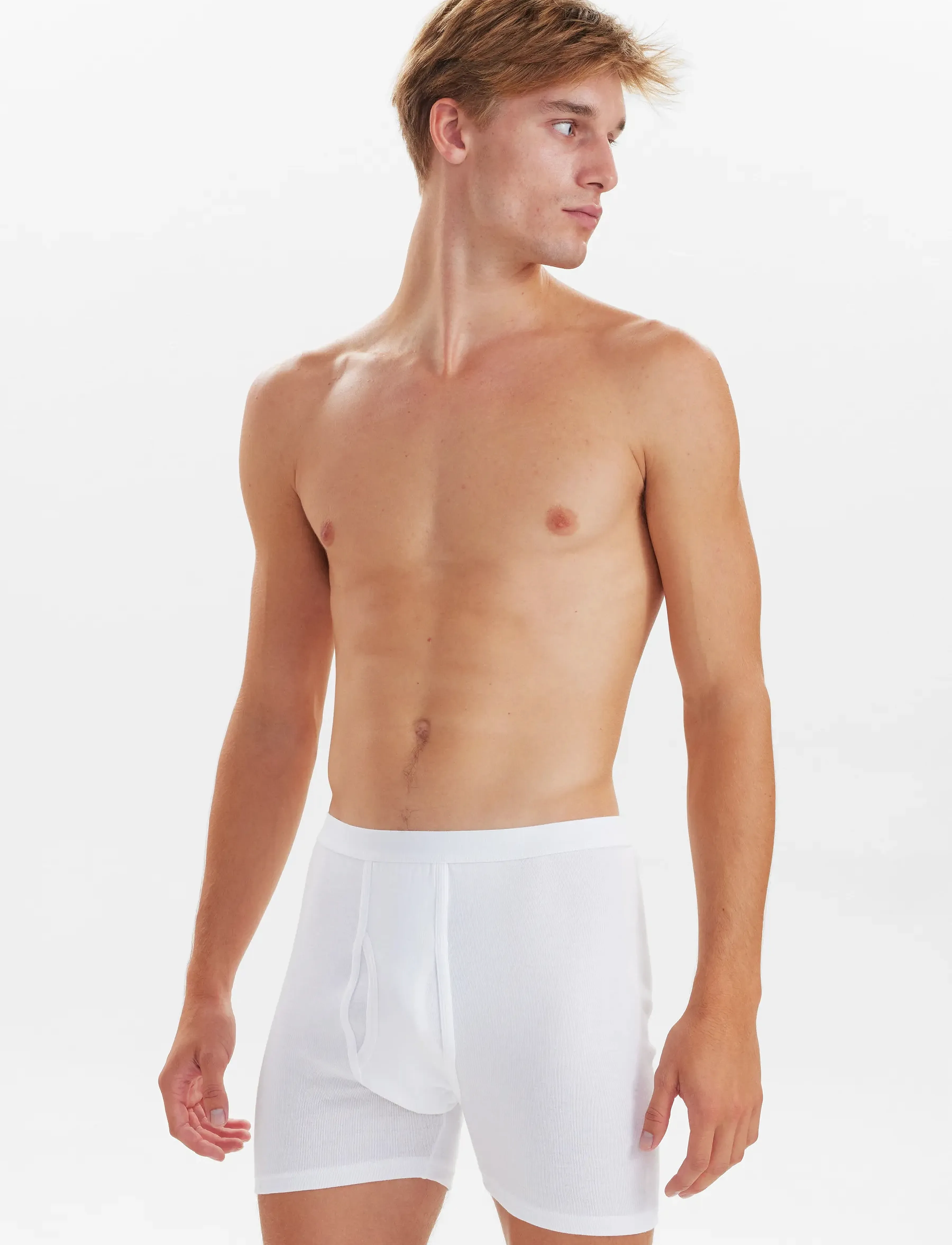 JBS Korte Benklæder, X3XL, Underwear, Weiß - Boxers, Männerswear