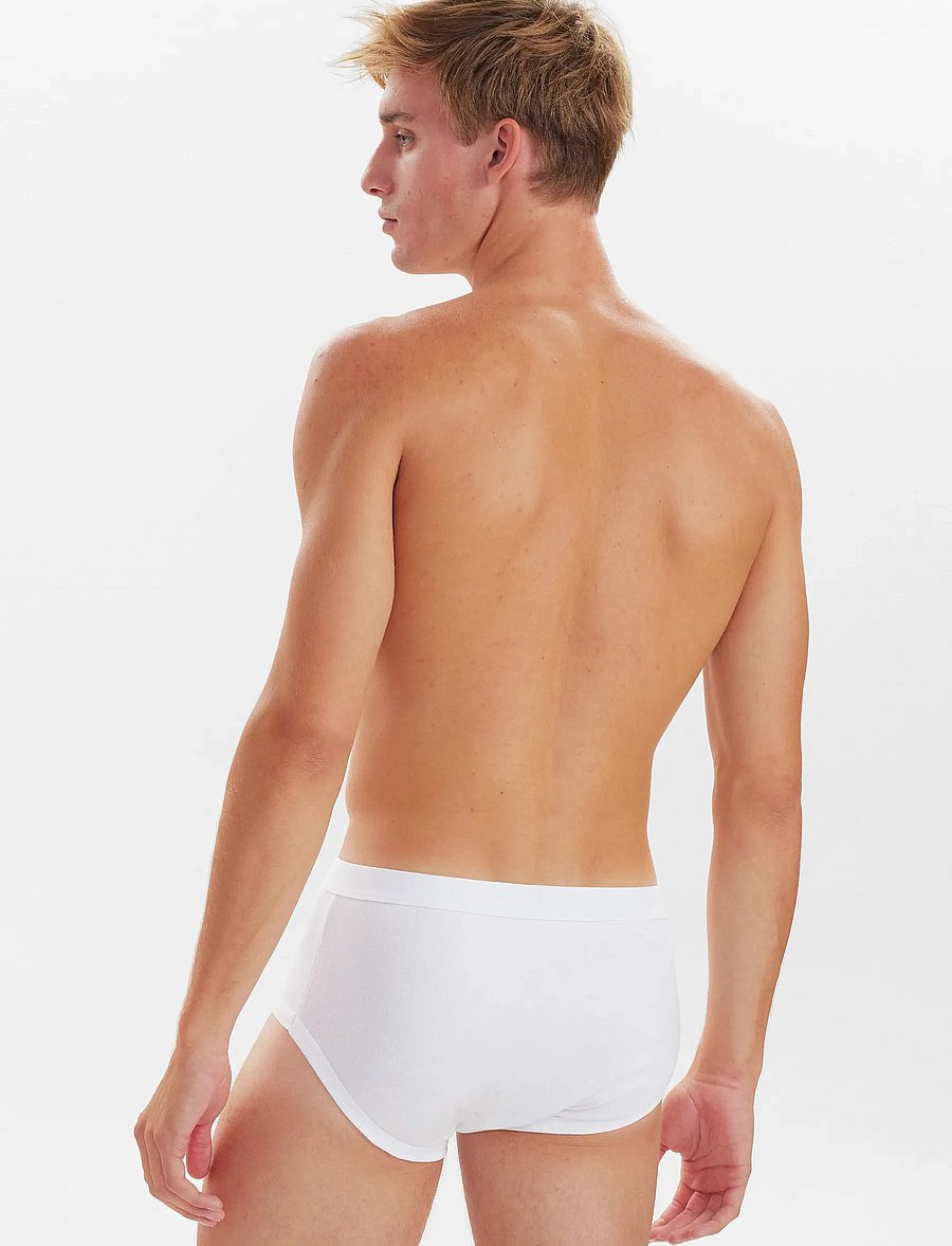JBS - JBS briefs with fly original - herren slips - white - 3