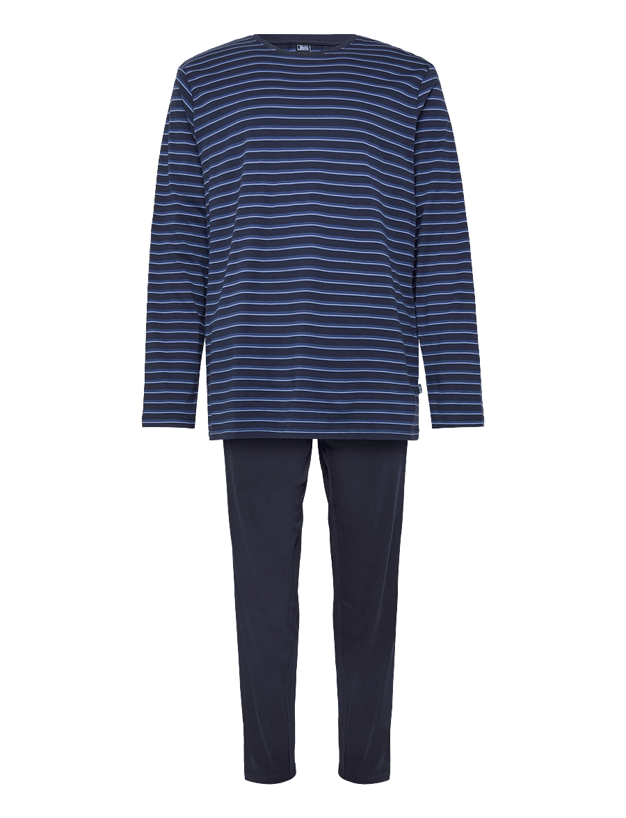 JBS - JBS pyjamas jersey - nattøj sæt - navy - 0