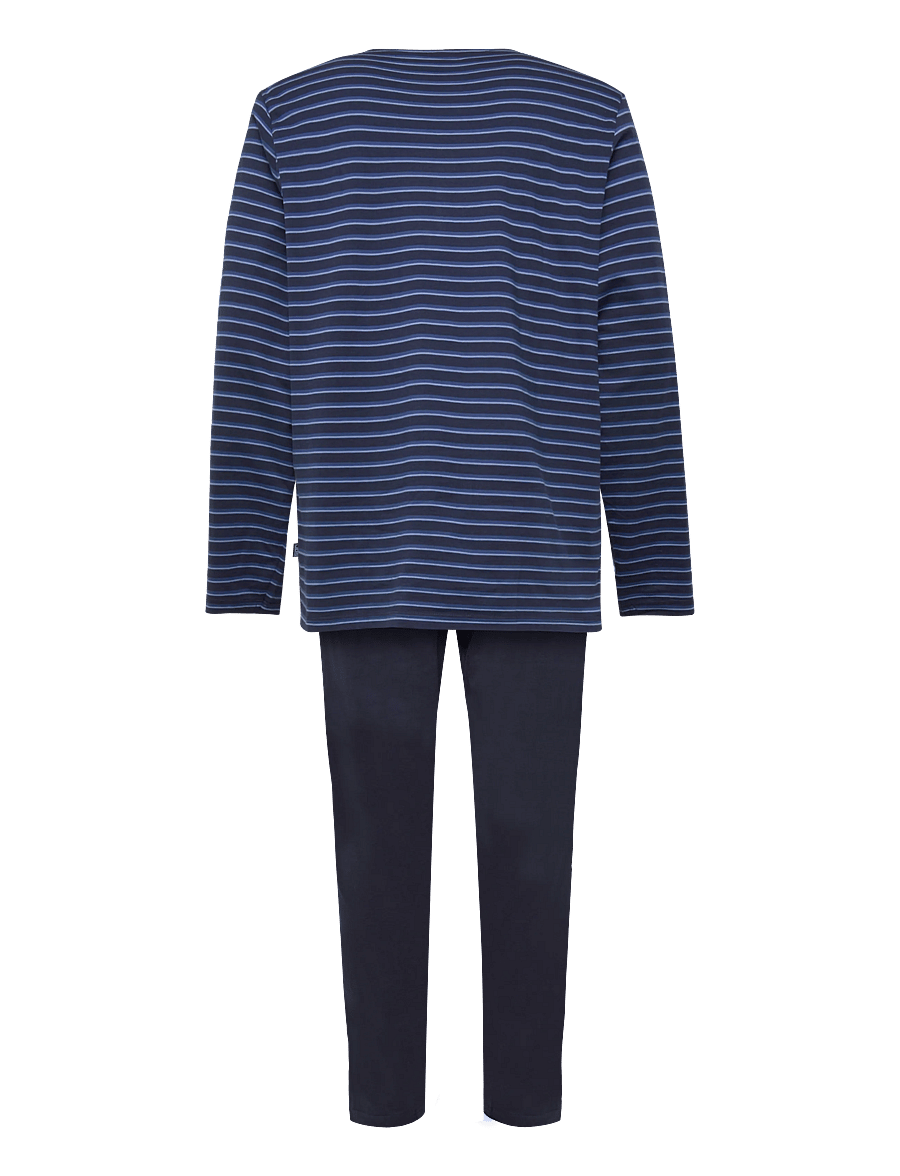JBS - JBS pyjamas jersey - nattøj sæt - navy - 1