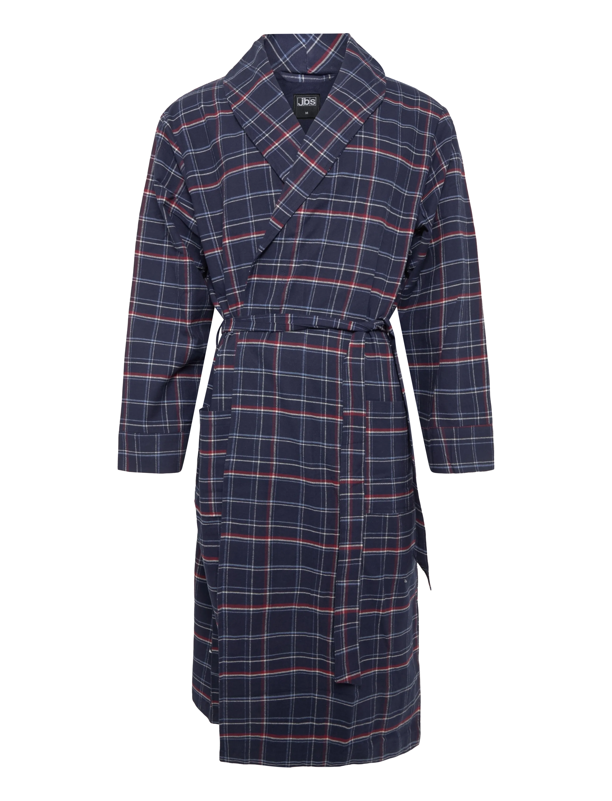 JBS JBS bathrobe flannel - Streetstyle - MULTICOLOU / navy