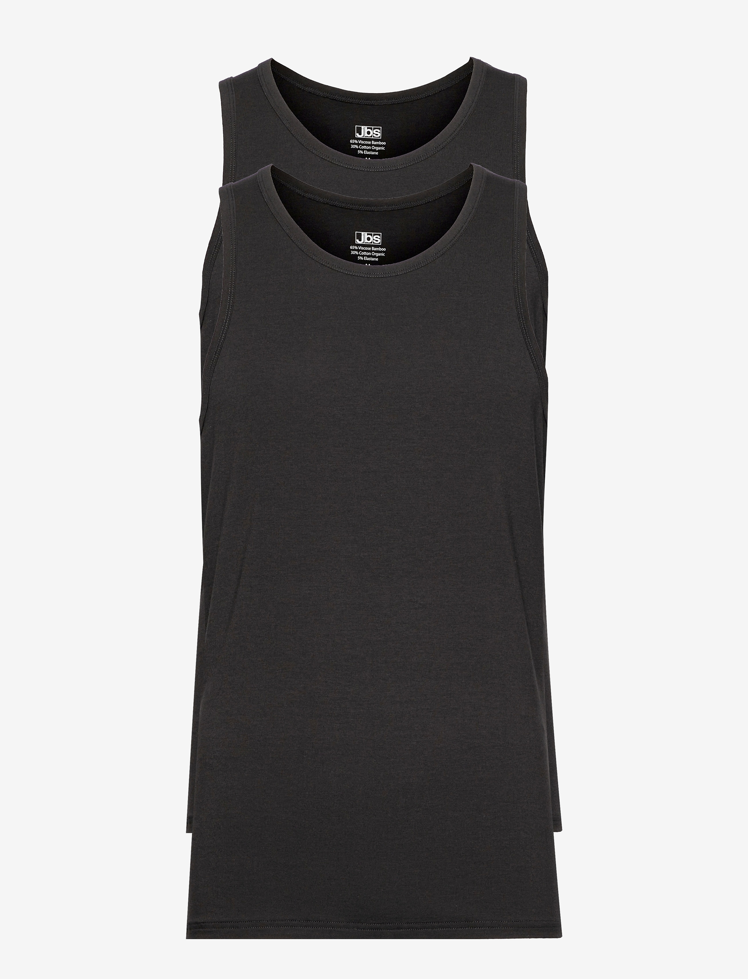 JBS JBS 2-pack singlet bamboo - JBS - SVART / black