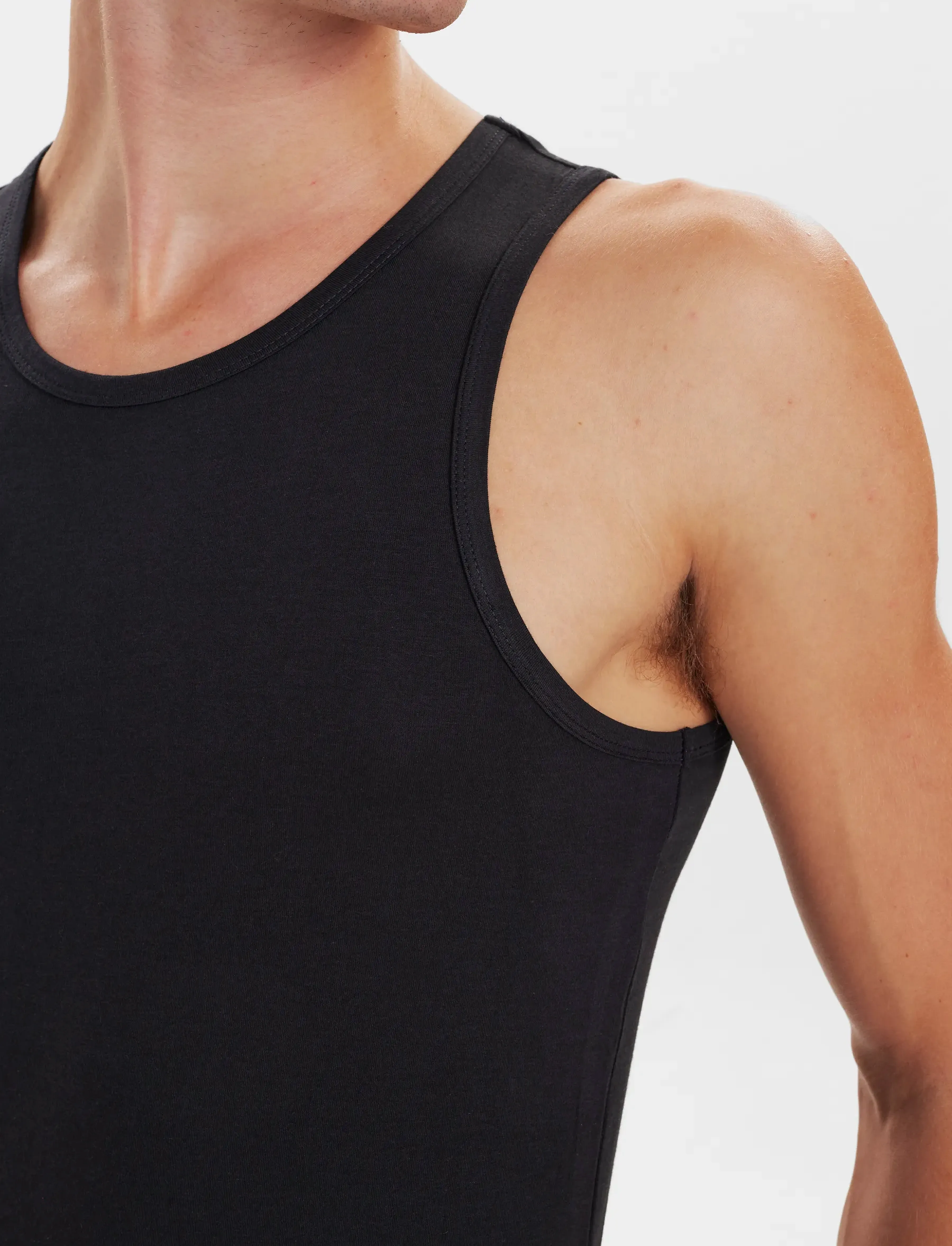 JBS - JBS 2-pack singlet bamboo. - tanktops - svart - 4