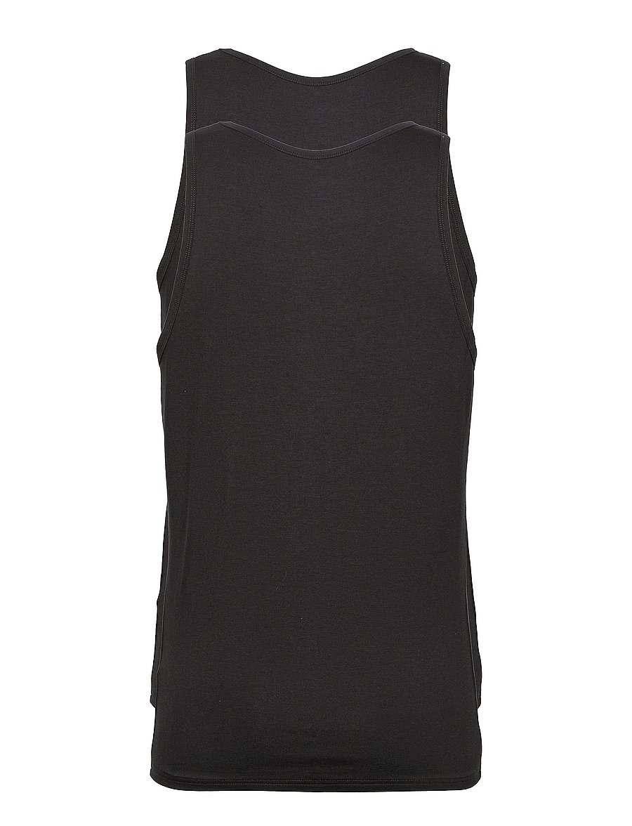 JBS - JBS 2-pack singlet bamboo. - tanktops - svart - 5